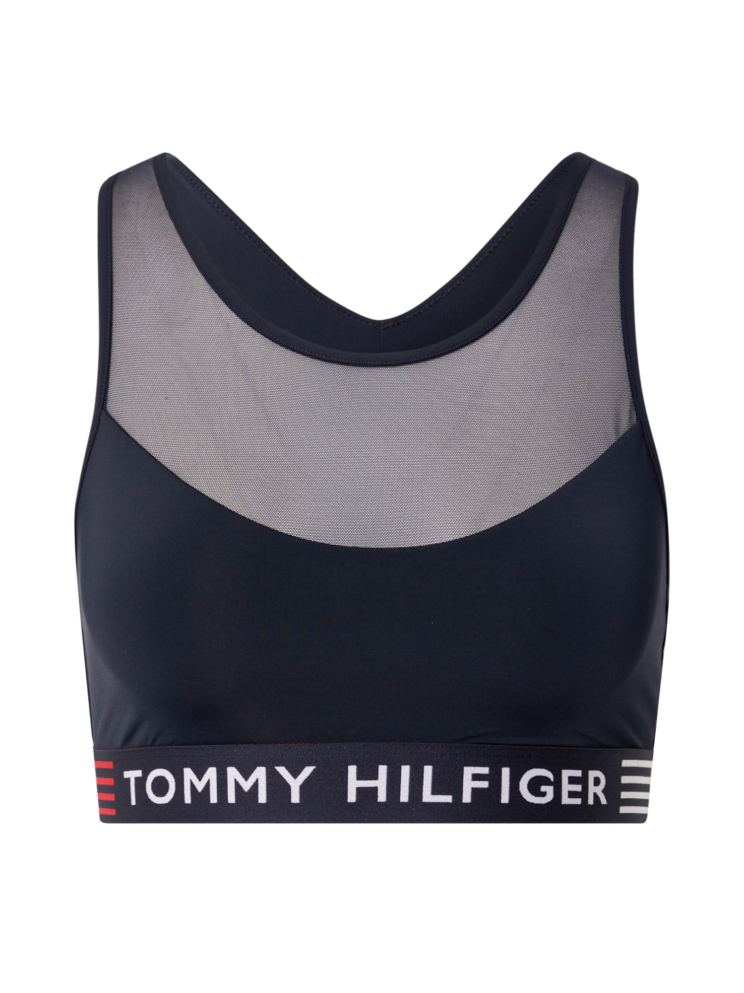 Tommy Hilfiger Underwear Nedrček  mornarska / rdeča / bela