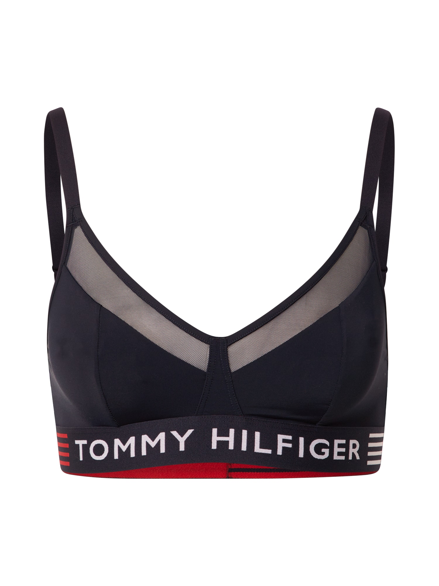 Tommy Hilfiger Underwear Nedrček  svetlo rdeča / črna / bela