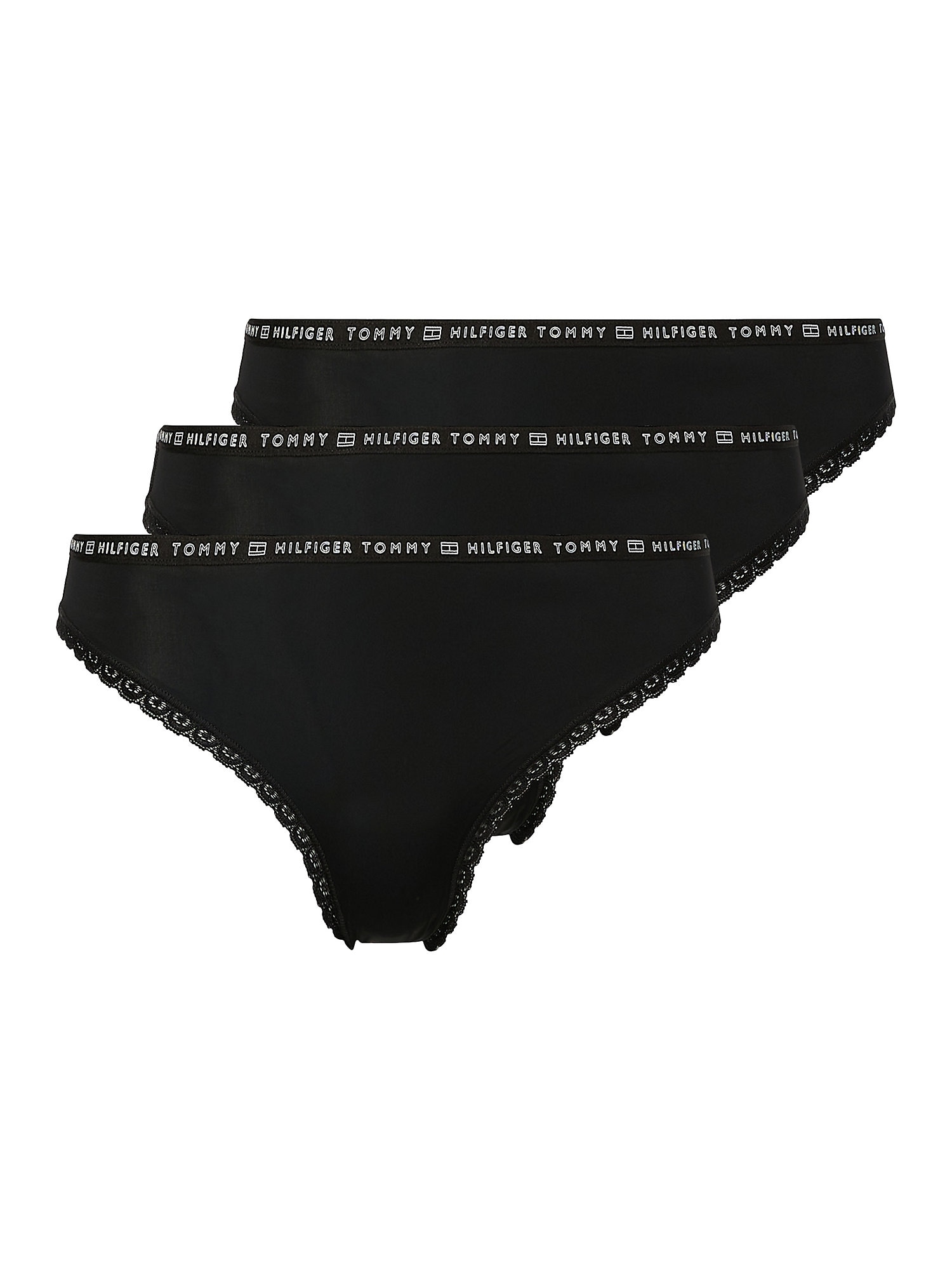 Tommy Hilfiger Underwear Spodnje hlačke  črna / bela