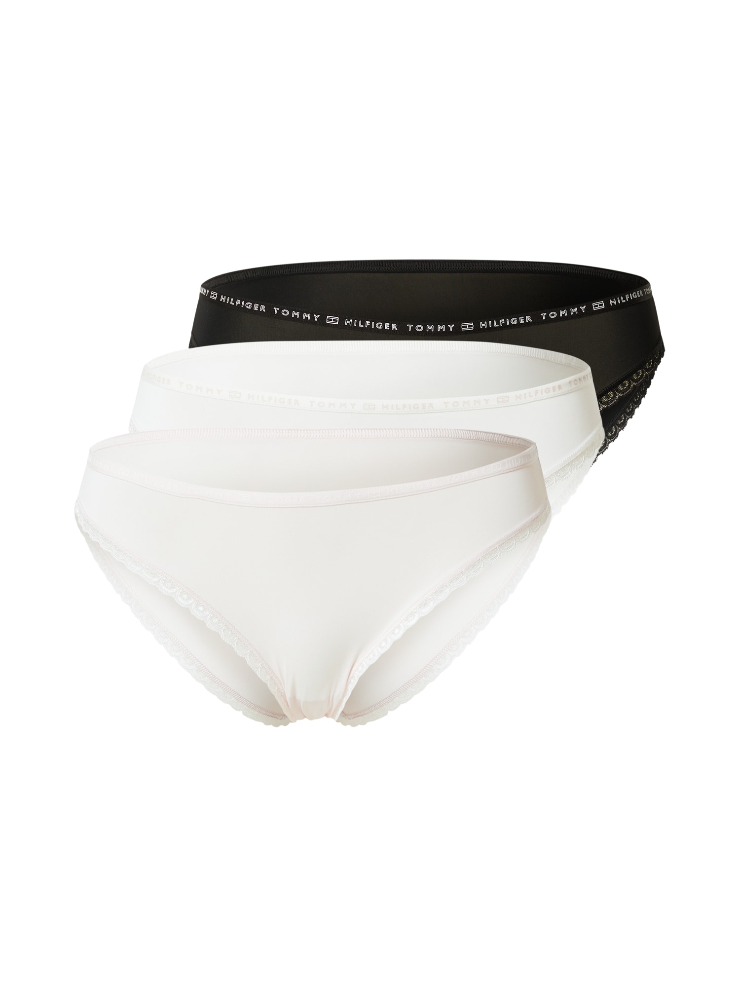 Tommy Hilfiger Underwear Spodnje hlačke  nude / črna / bela