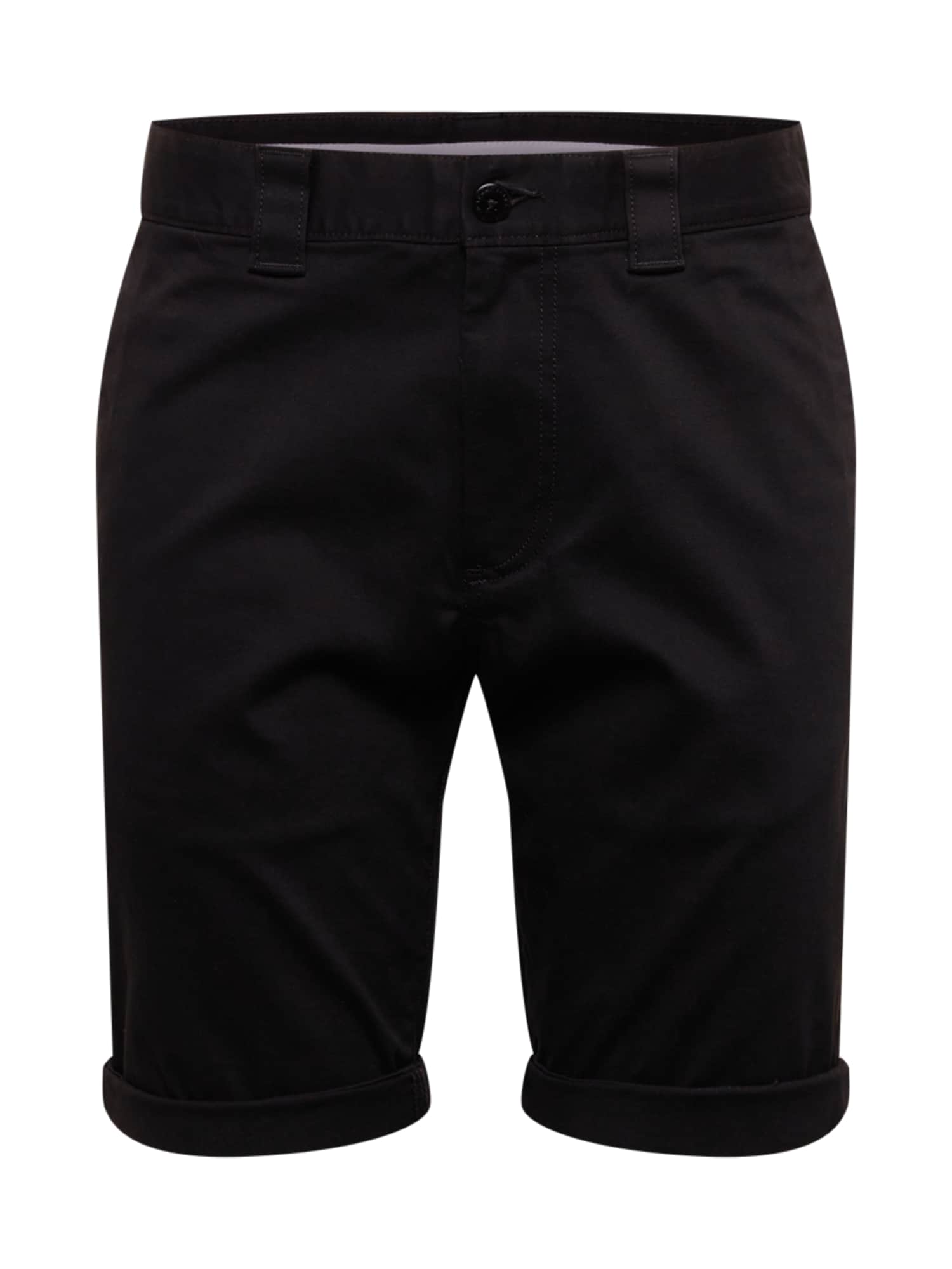 Tommy Jeans Chino hlače 'Scanton'  črna