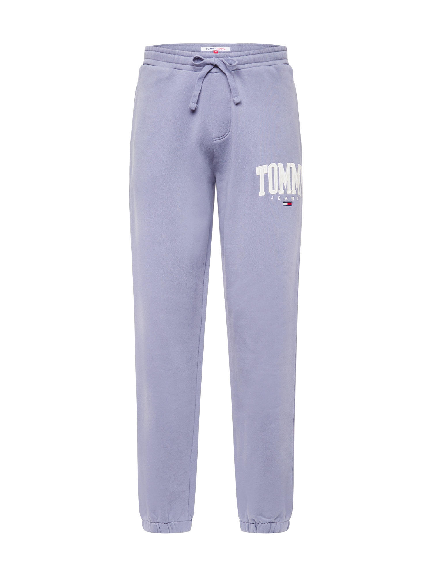 Tommy Jeans Hlače  mornarska / dimno modra / rdeča / bela