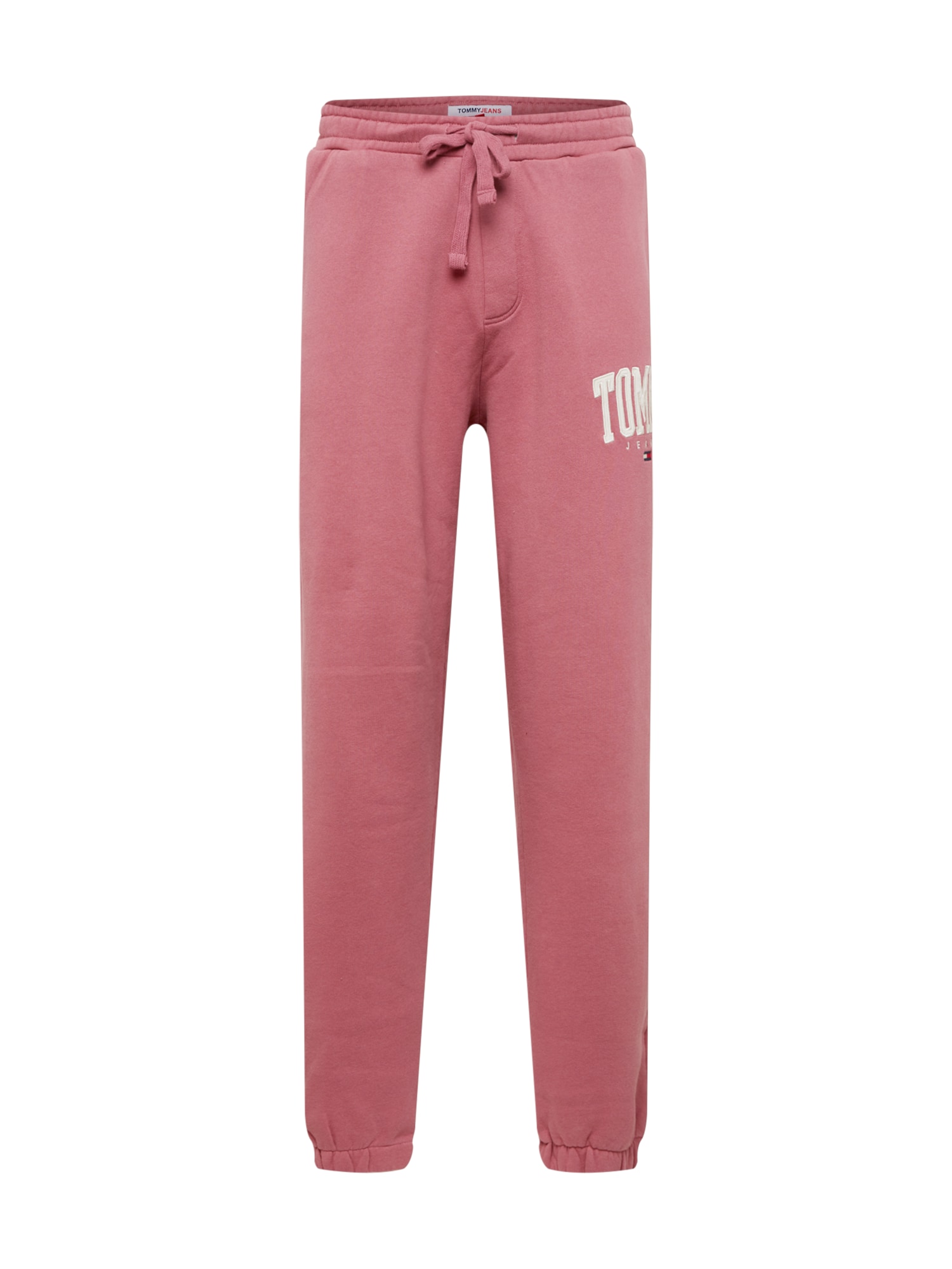 Tommy Jeans Hlače  staro roza / bela