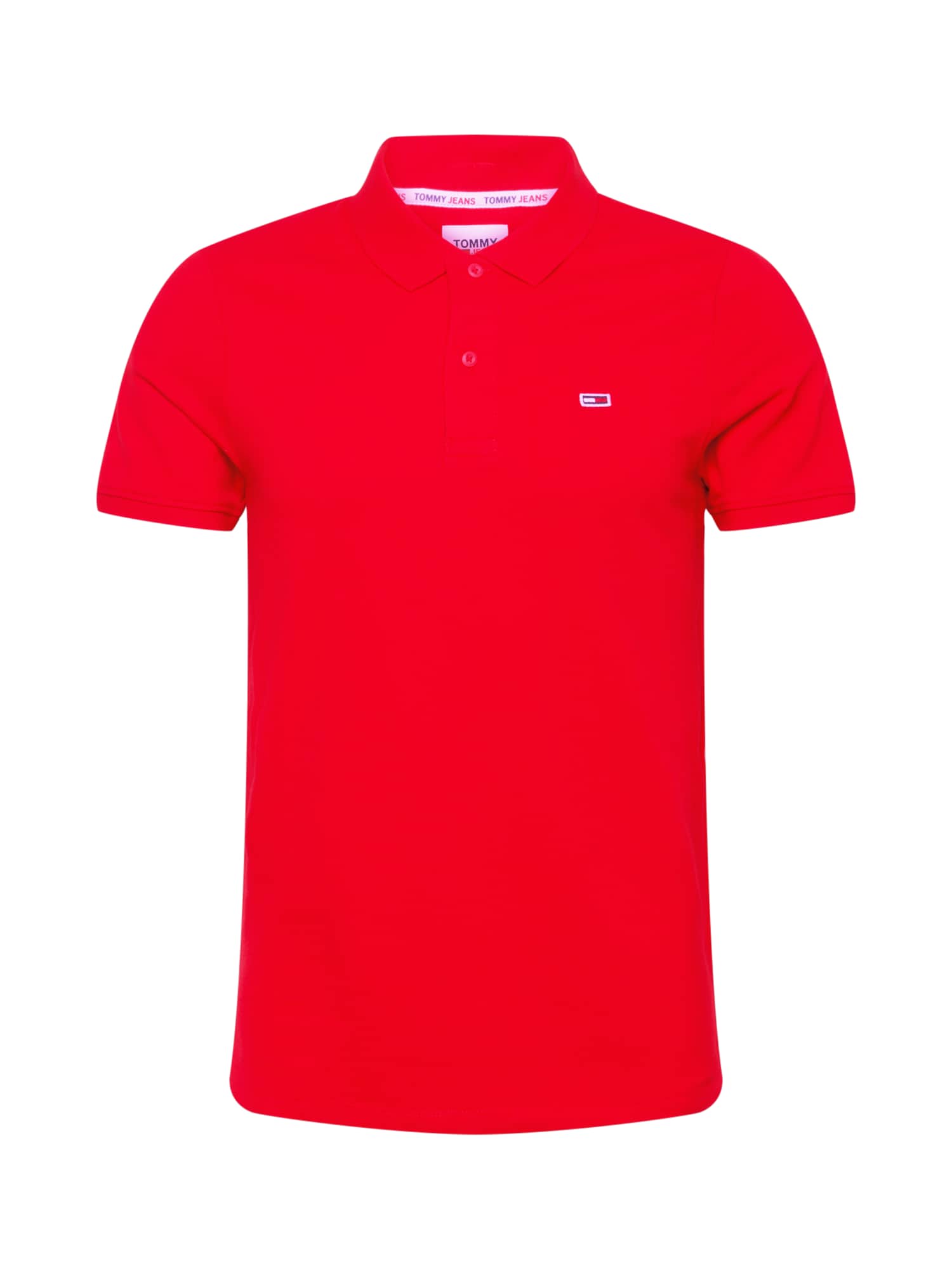 Tommy Jeans Majica 'Essentials'  mornarska / svetlo rdeča / bela
