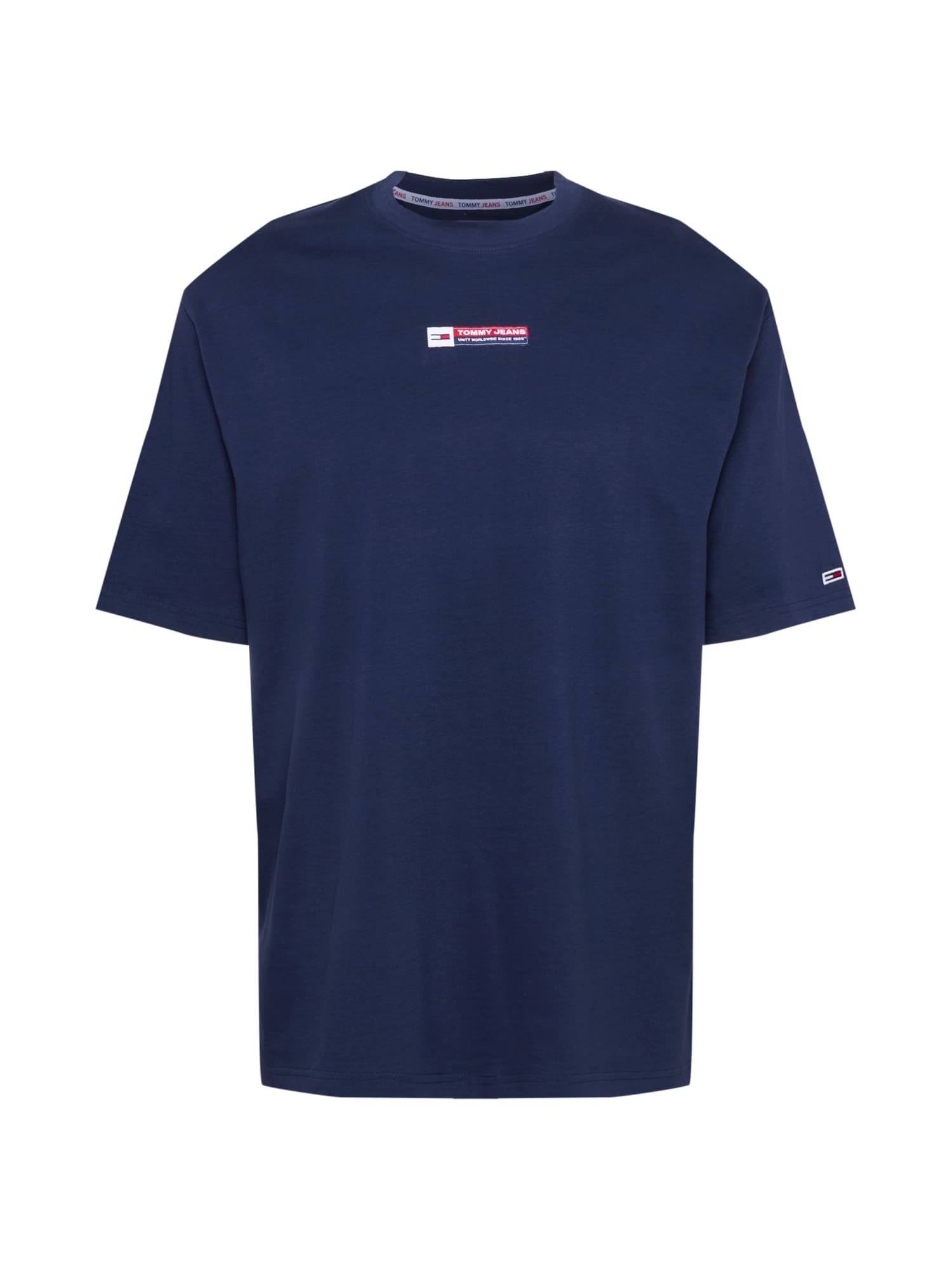 Tommy Jeans Majica  marine / rdeča / bela