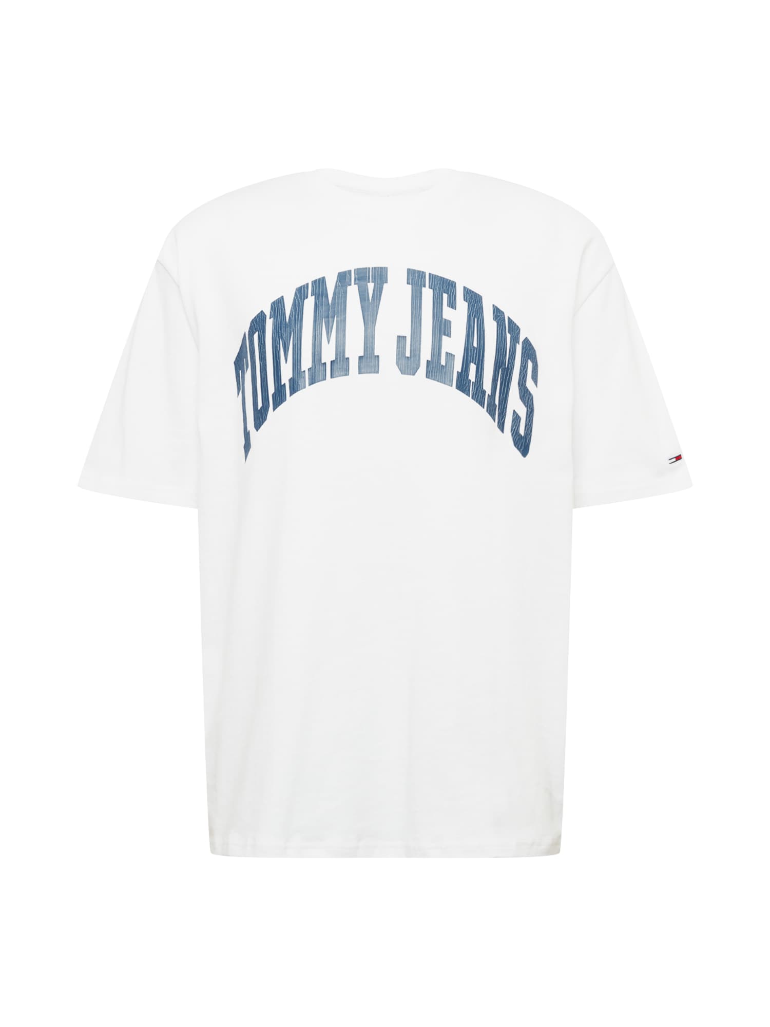 Tommy Jeans Majica  mornarska / bela