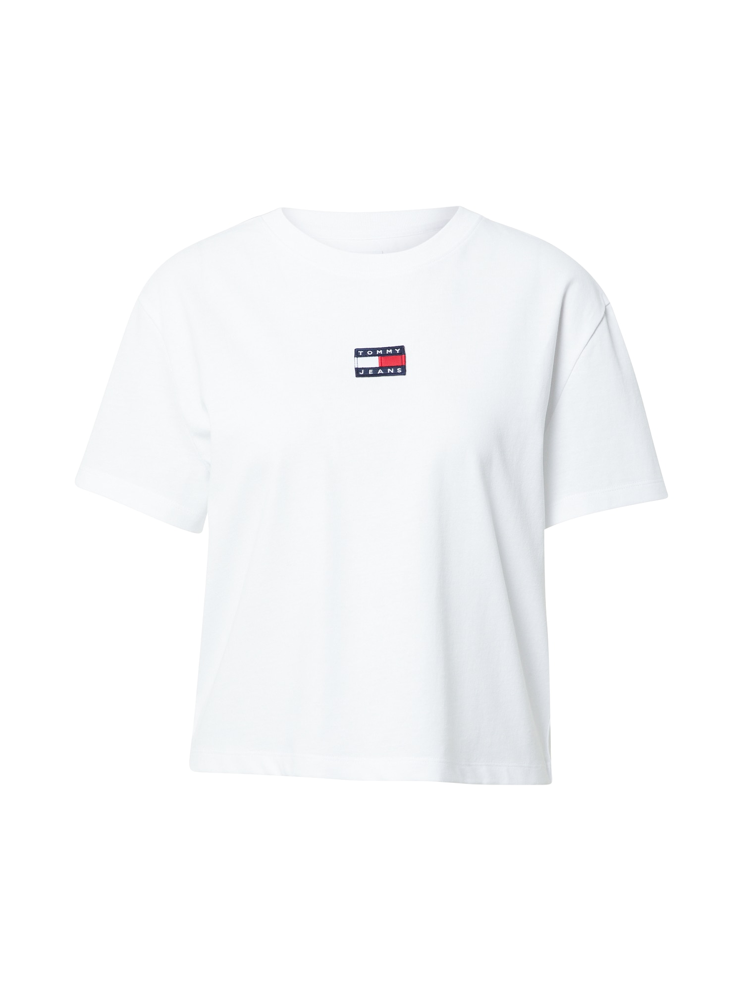 Tommy Jeans Majica  mornarska / rdeča / bela