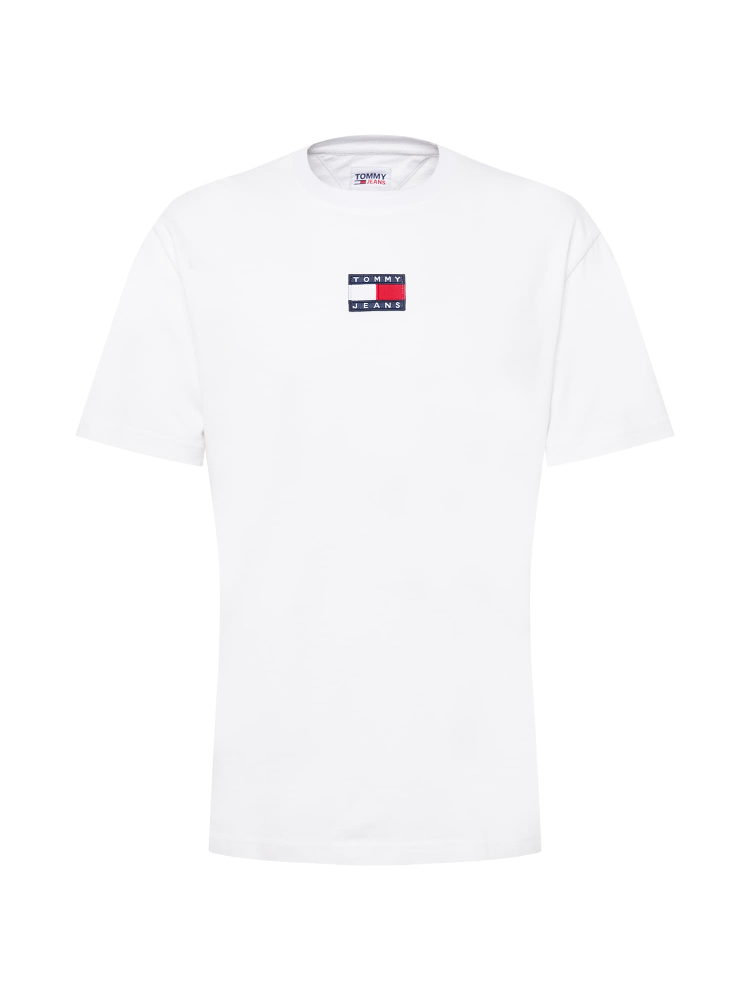 Tommy Jeans Majica  mornarska / rdeča / bela