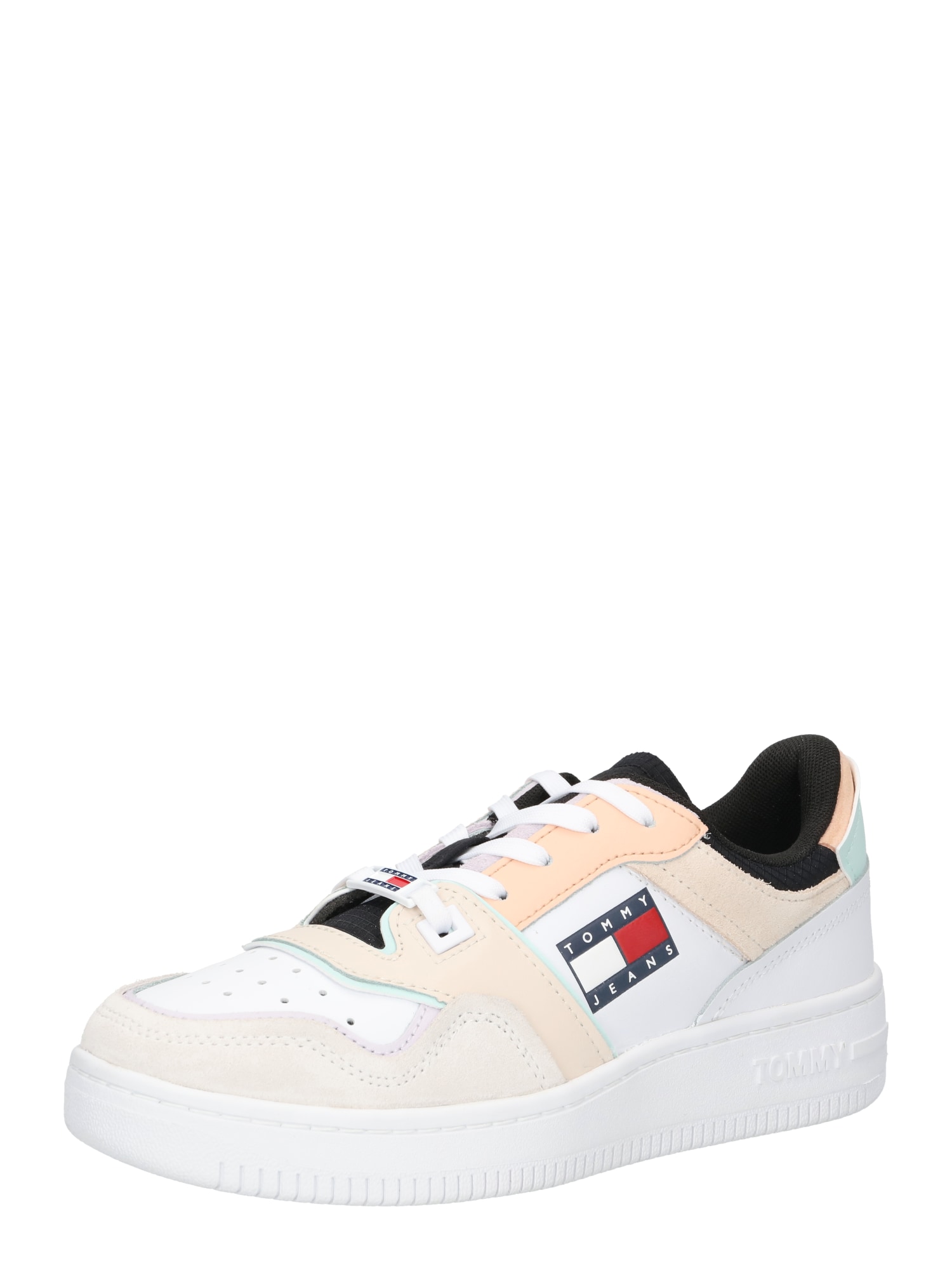 Tommy Jeans Nizke superge 'Decon'  mornarska / marelica / roza / črna / bela
