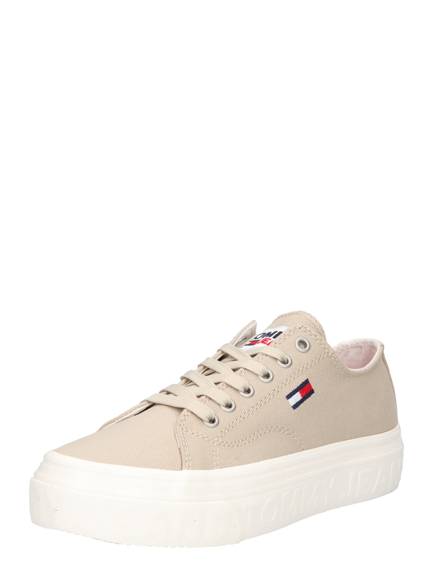 Tommy Jeans Nizke superge  pesek / mornarska / grenada / bela