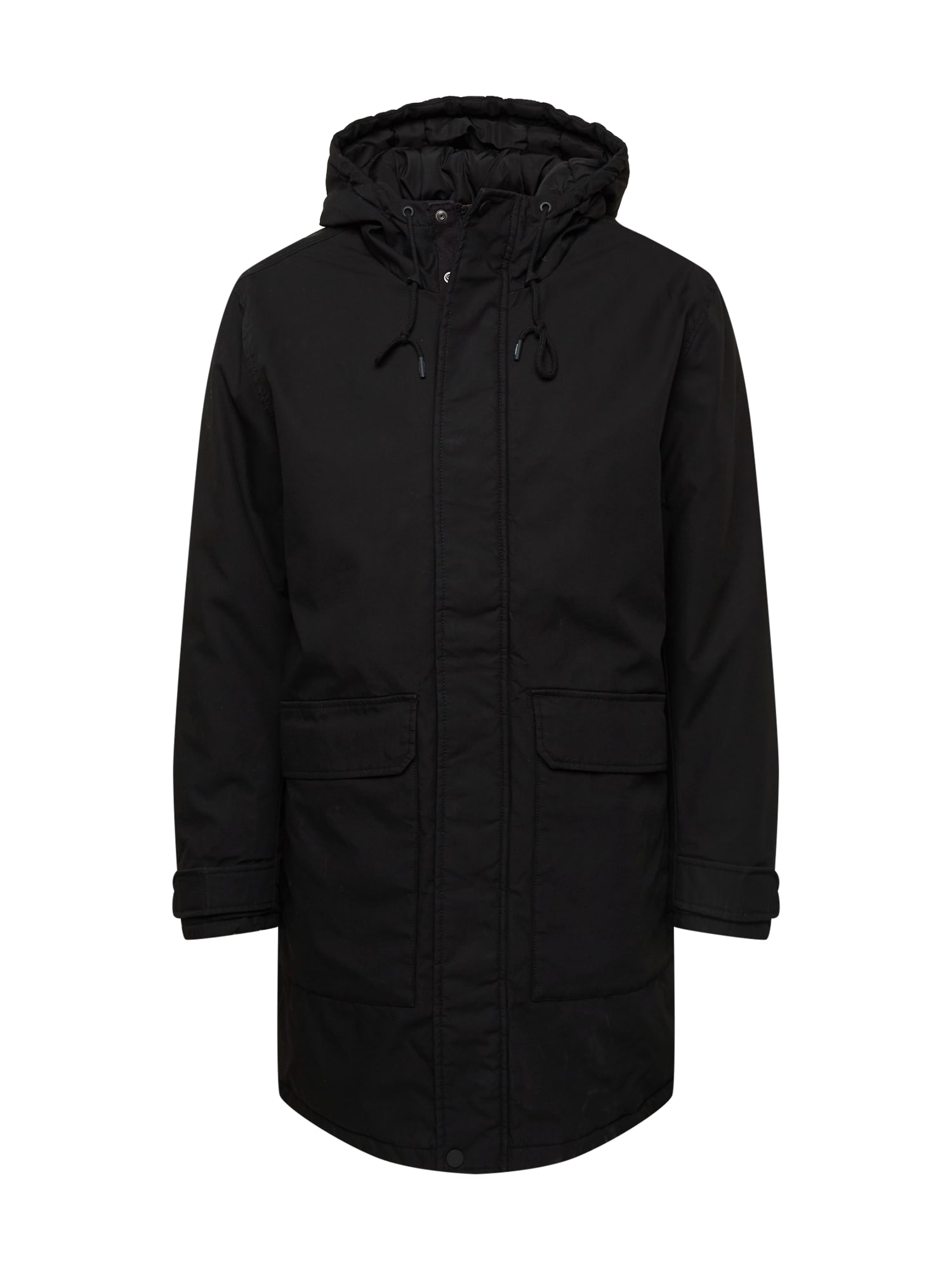 Tommy Jeans Prehodna jakna  črna