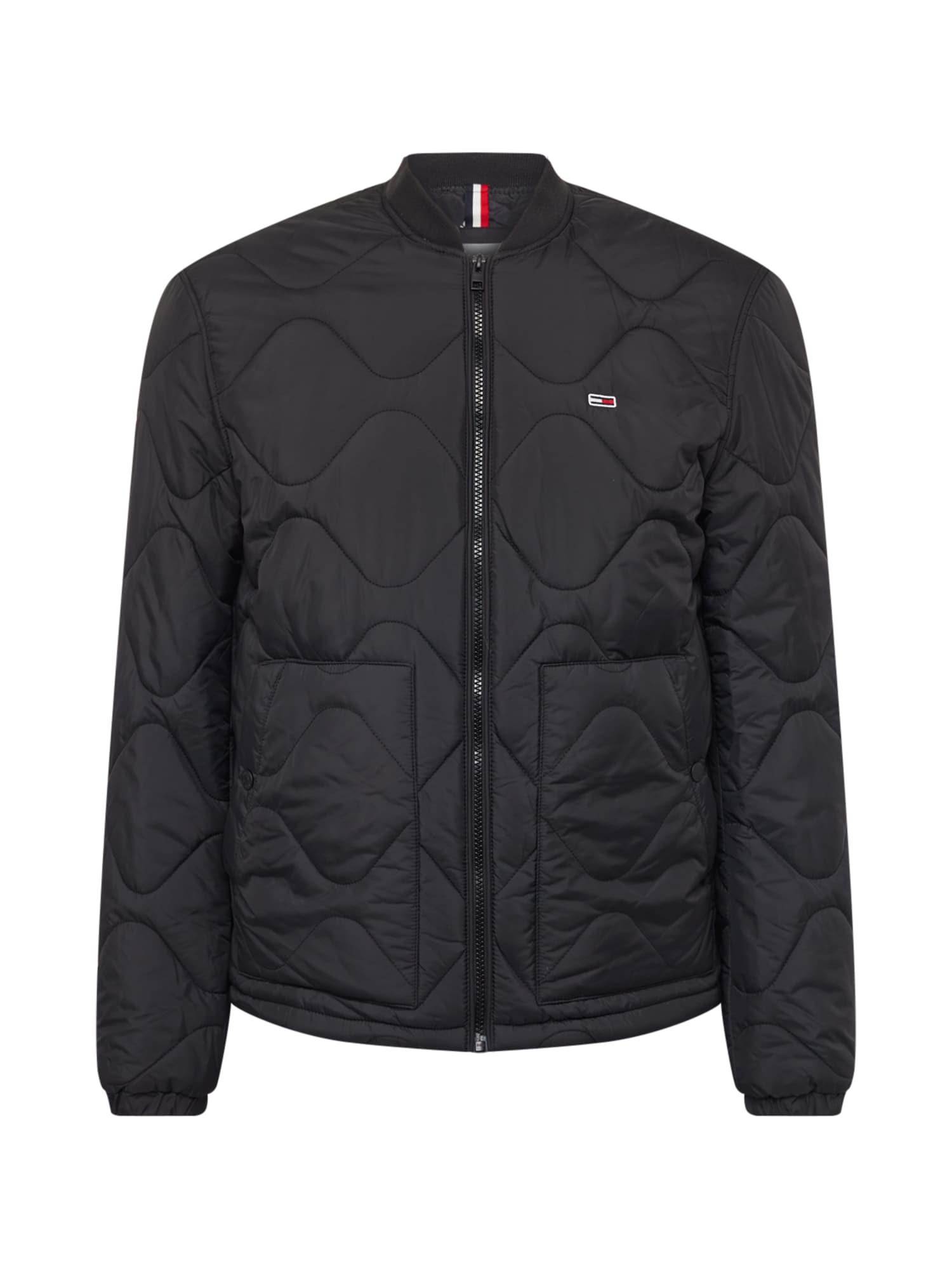 Tommy Jeans Prehodna jakna  črna