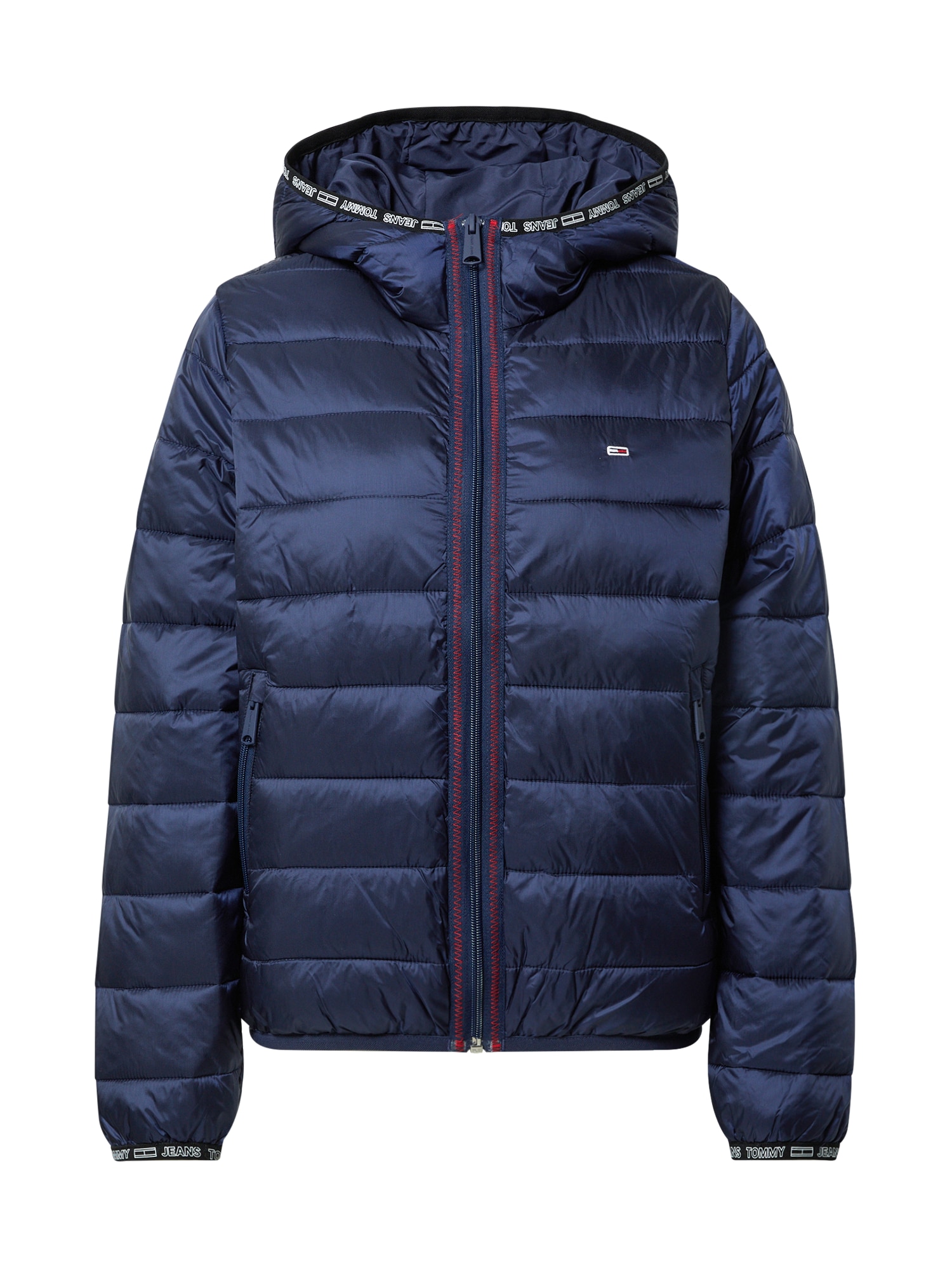 Tommy Jeans Prehodna jakna  mornarska