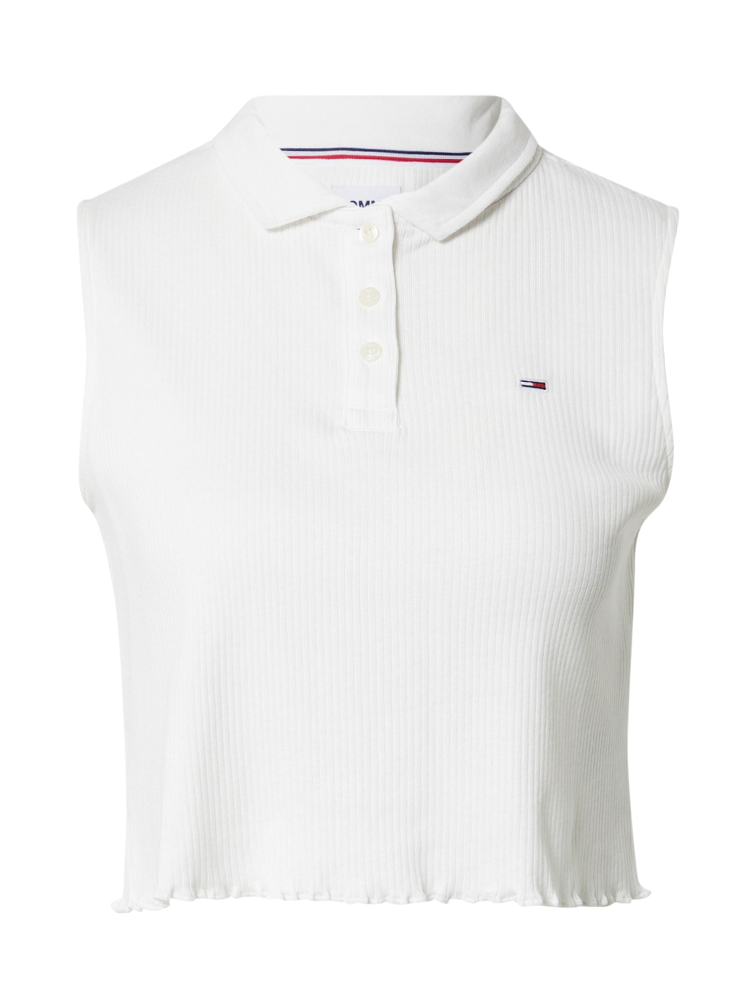 Tommy Jeans Top  mornarska / rdeča / bela