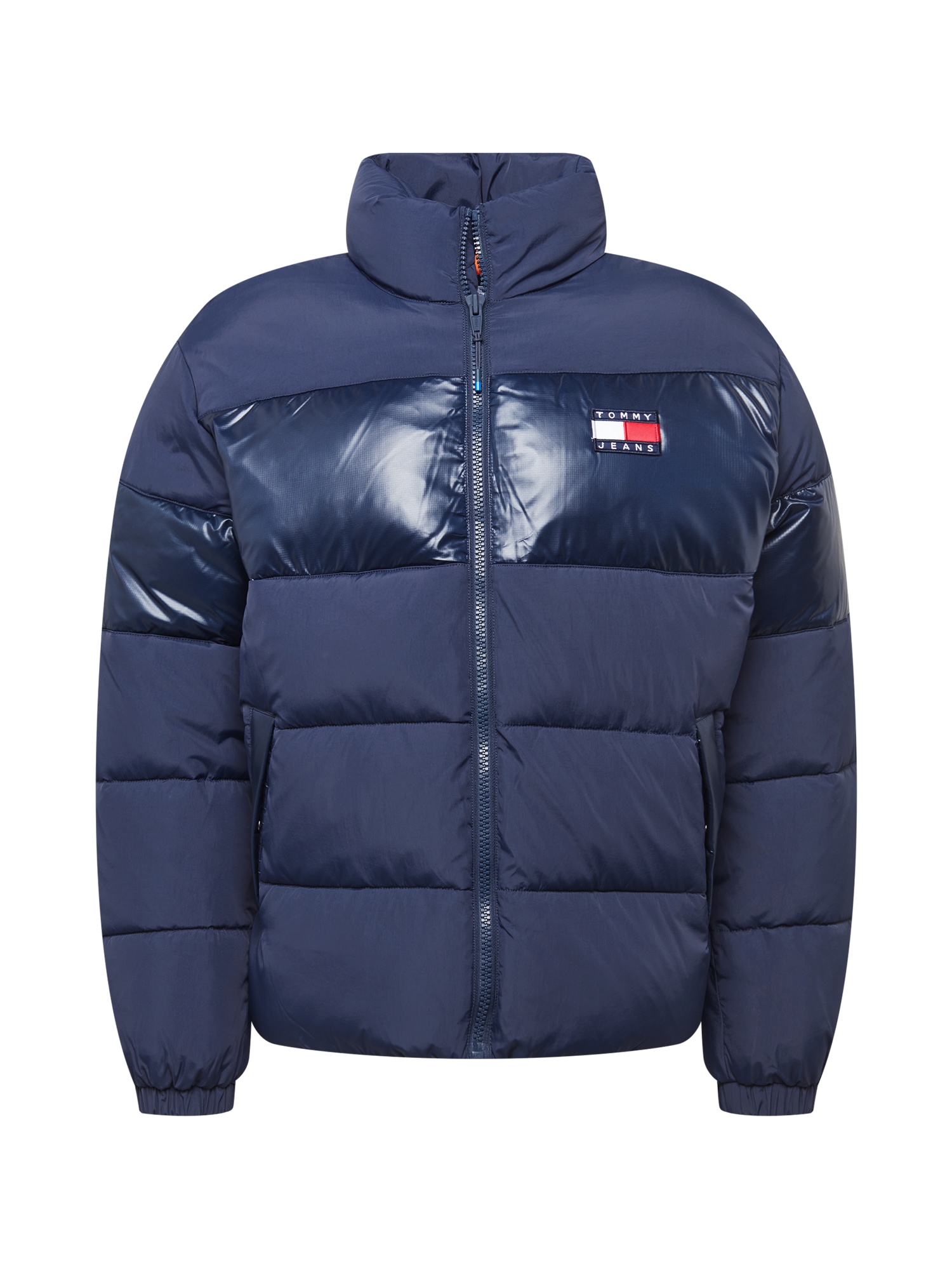Tommy Jeans Zimska jakna  mornarska / rdeča / bela