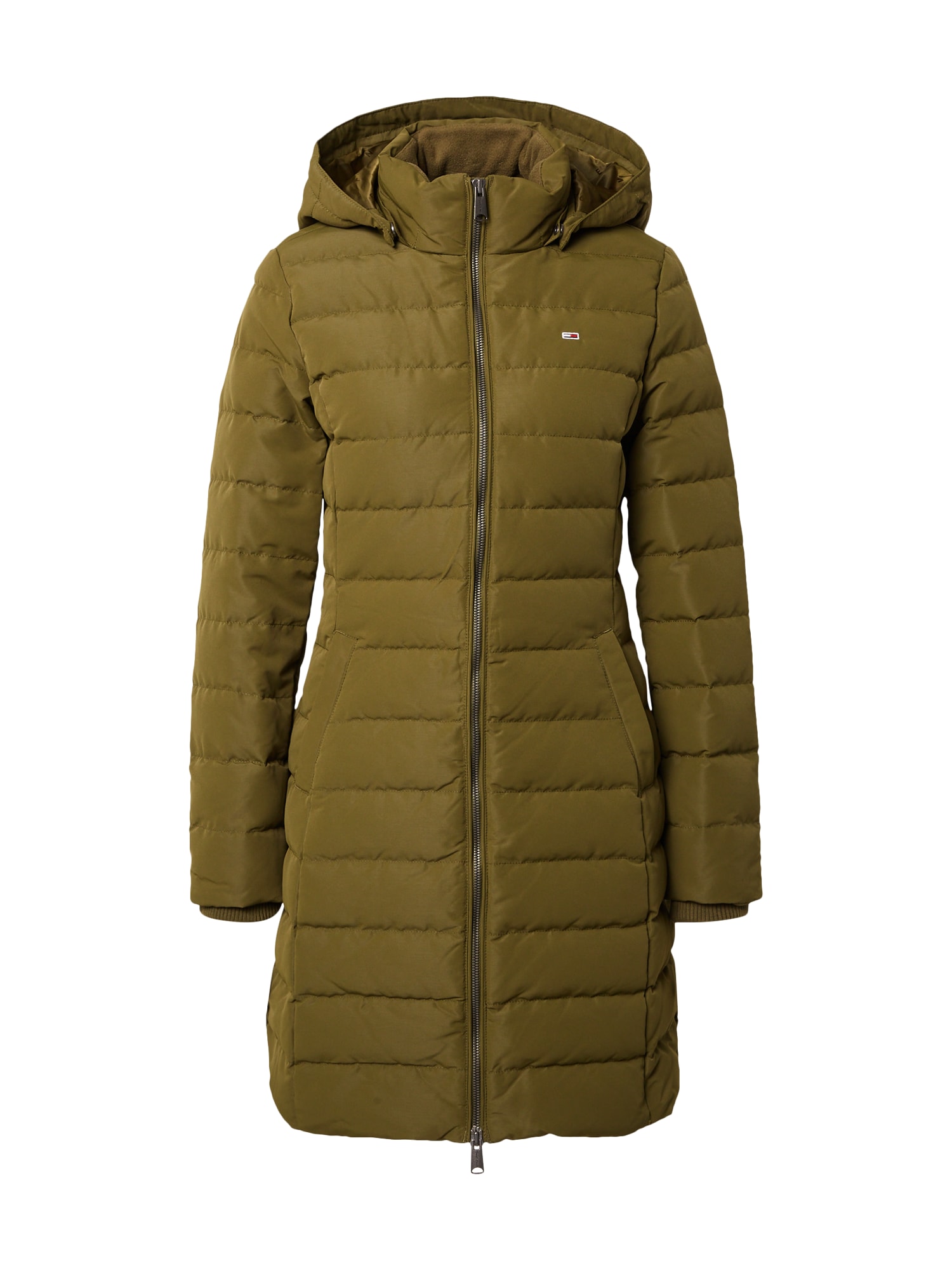 Tommy Jeans Zimski plašč  oliva