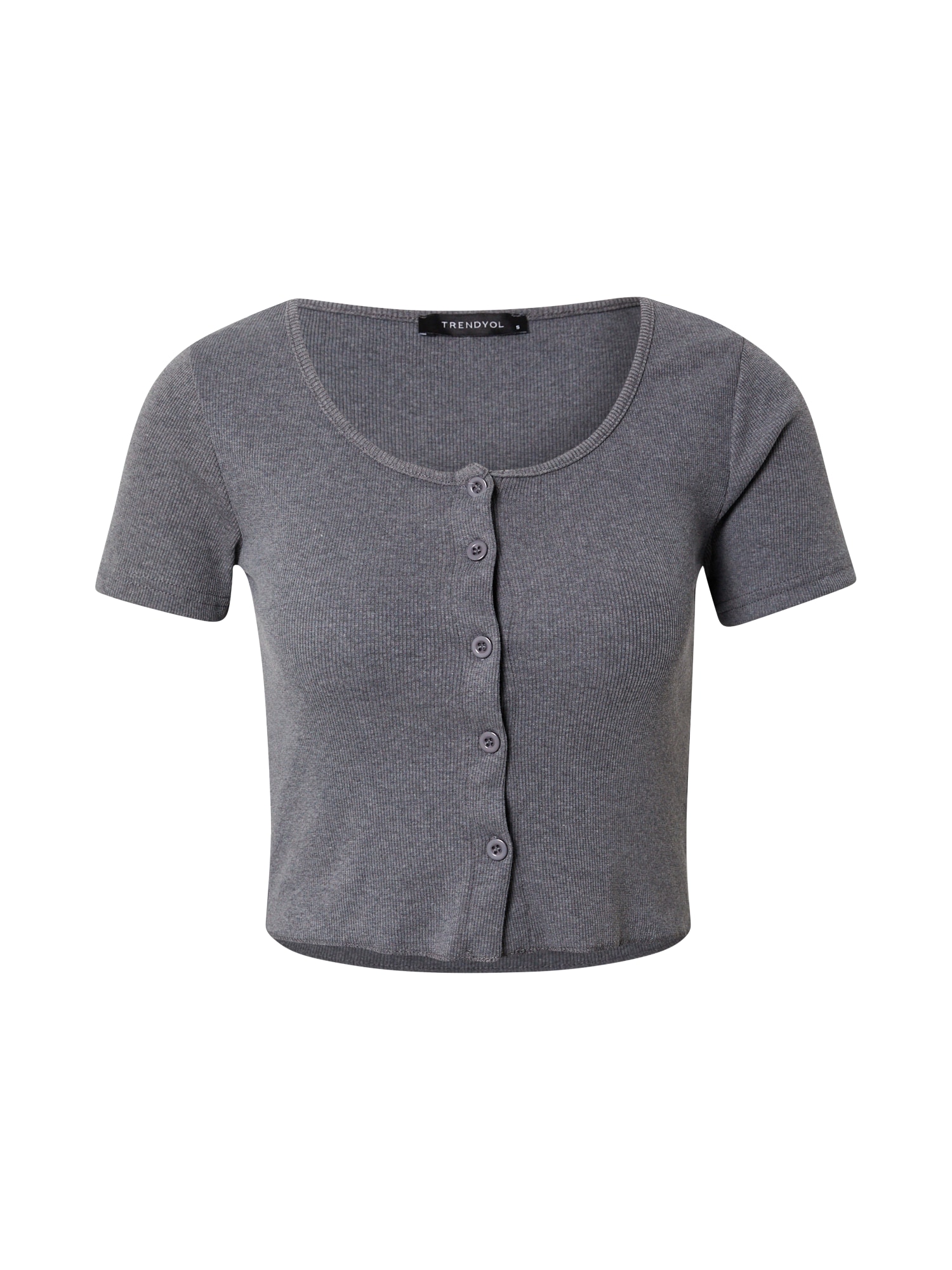 Trendyol Bluza  temno siva
