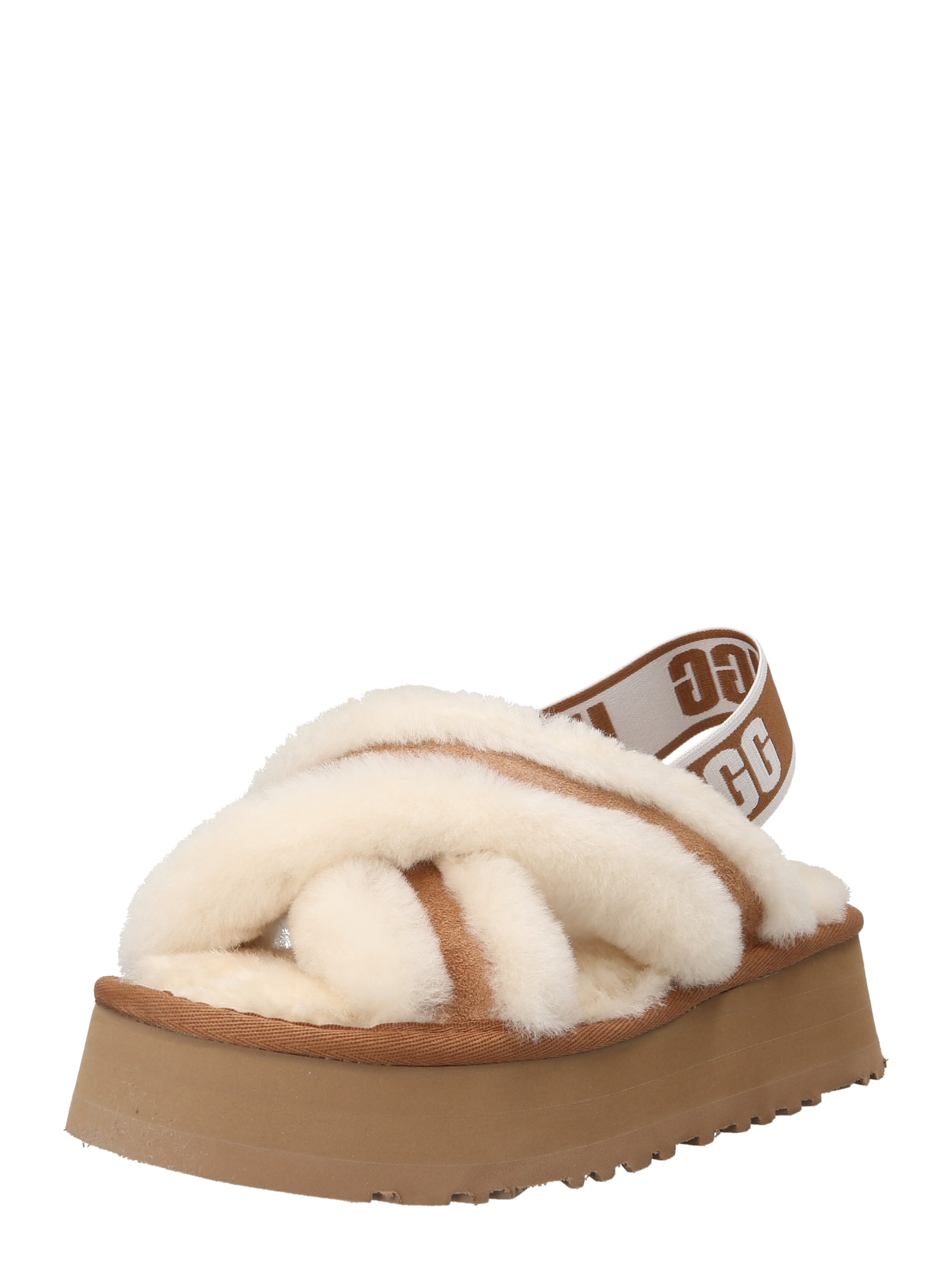 UGG Sandali  kremna / rjava / bela