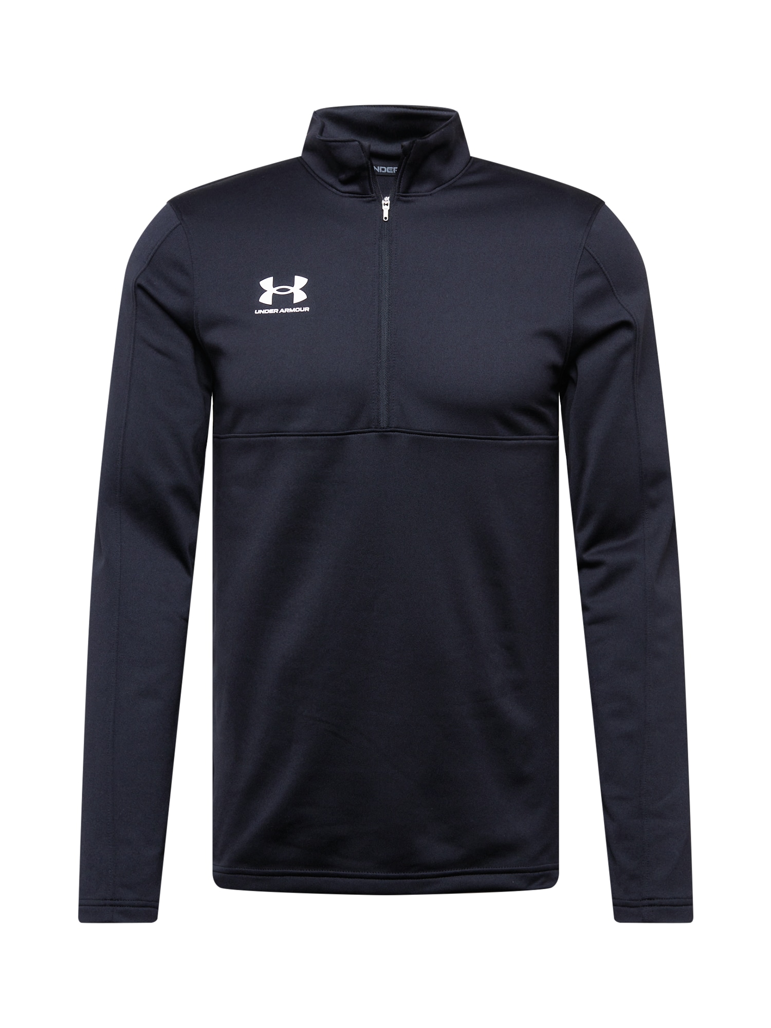 UNDER ARMOUR Funkcionalna majica 'Challenger'  črna / bela