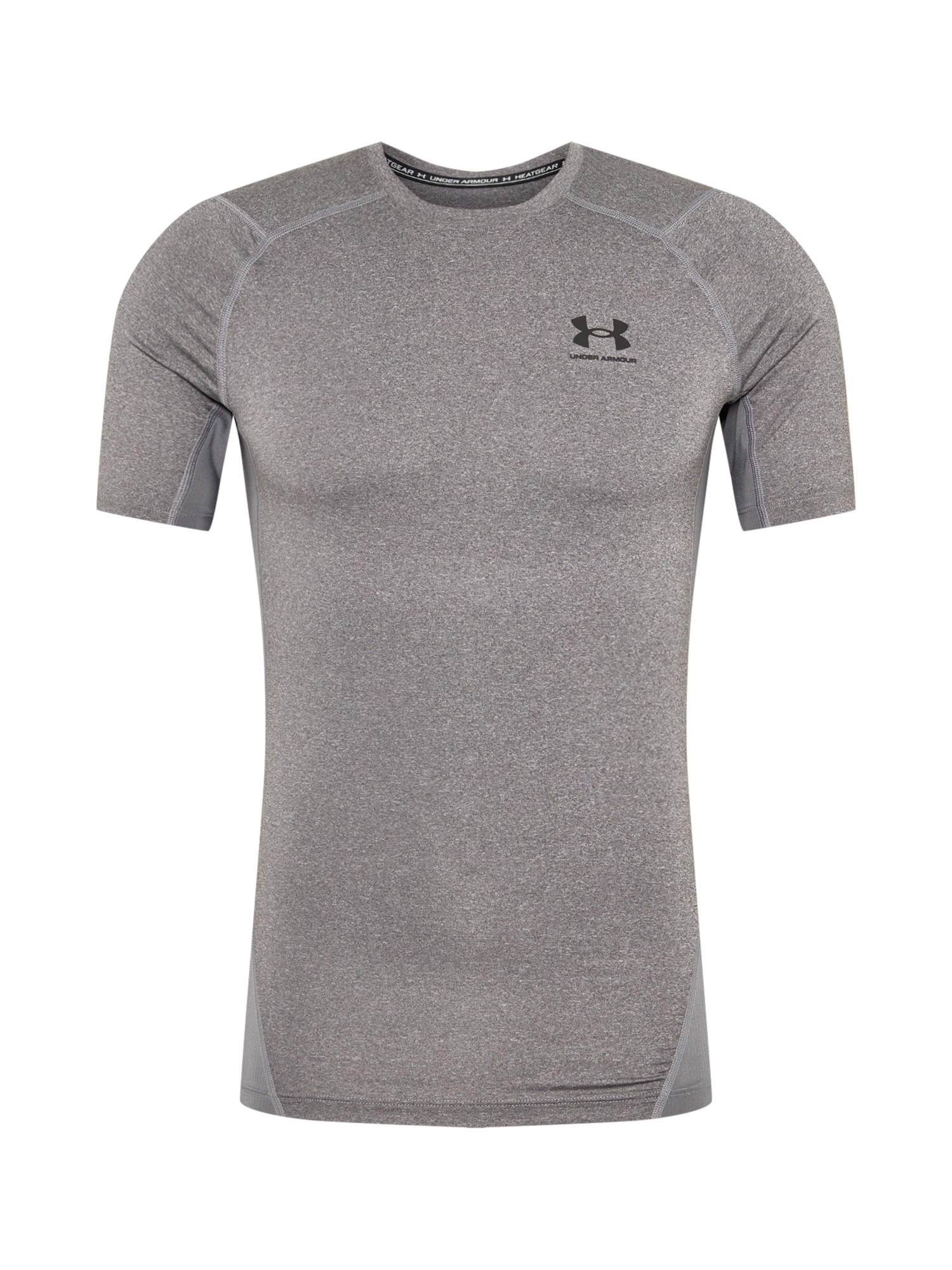 UNDER ARMOUR Funkcionalna majica  siva / črna / bela