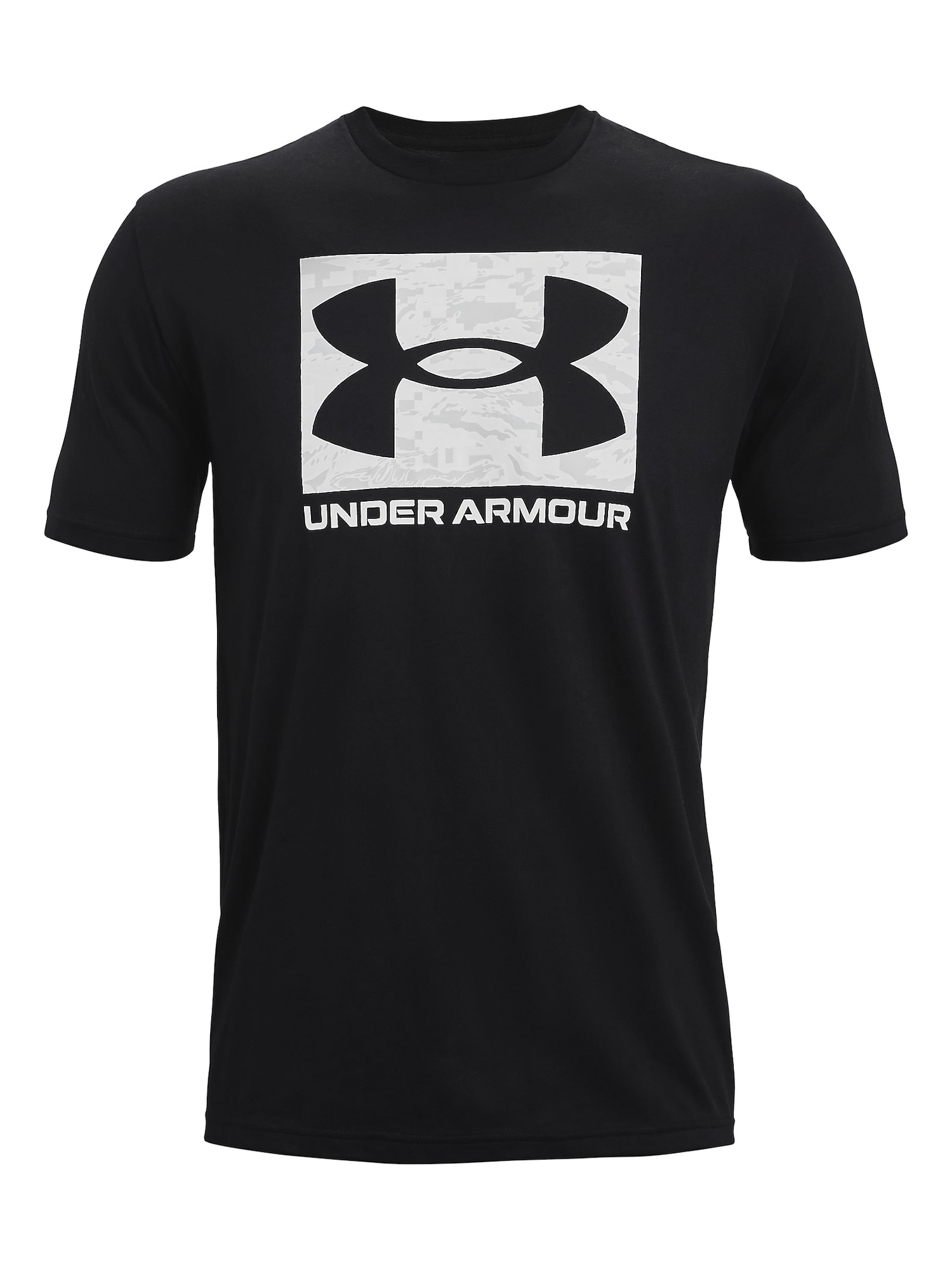 UNDER ARMOUR Funkcionalna majica  svetlo siva / črna / bela