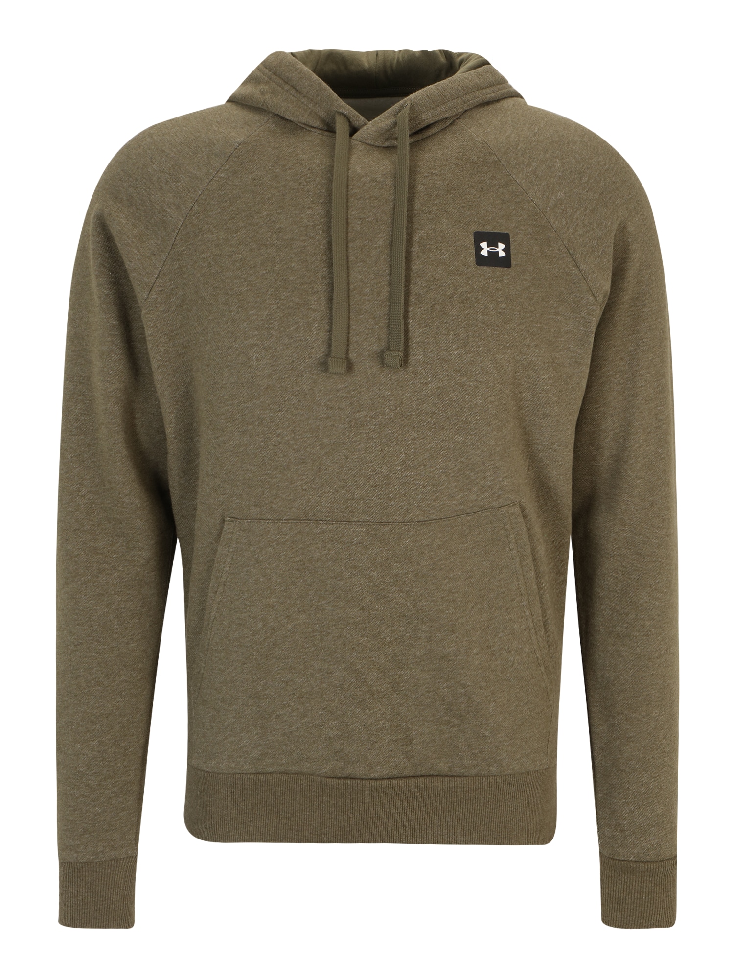 UNDER ARMOUR Športna majica 'Rival'  oliva / črna / bela