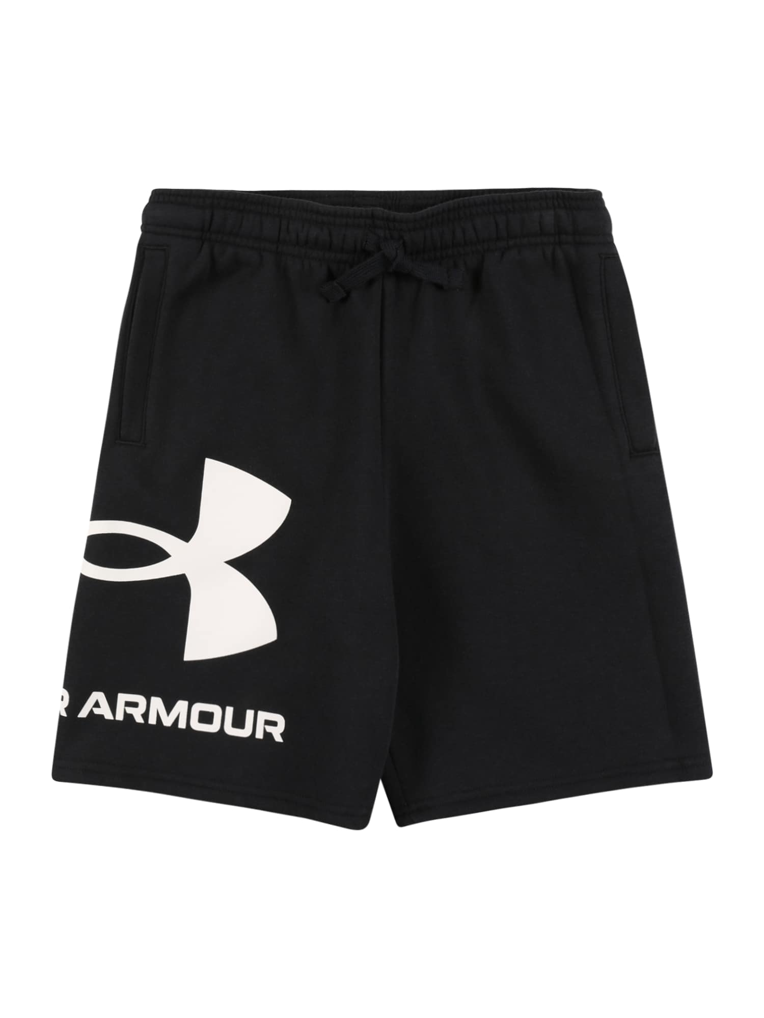 UNDER ARMOUR Športne hlače  črna / bela