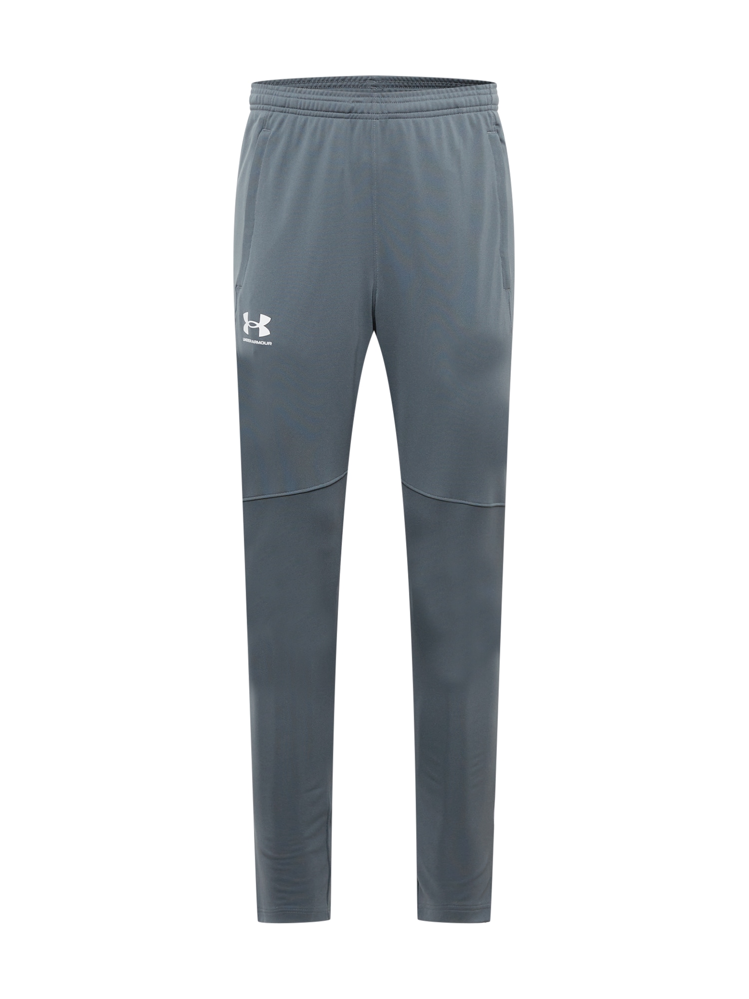 UNDER ARMOUR Športne hlače  siva / bela