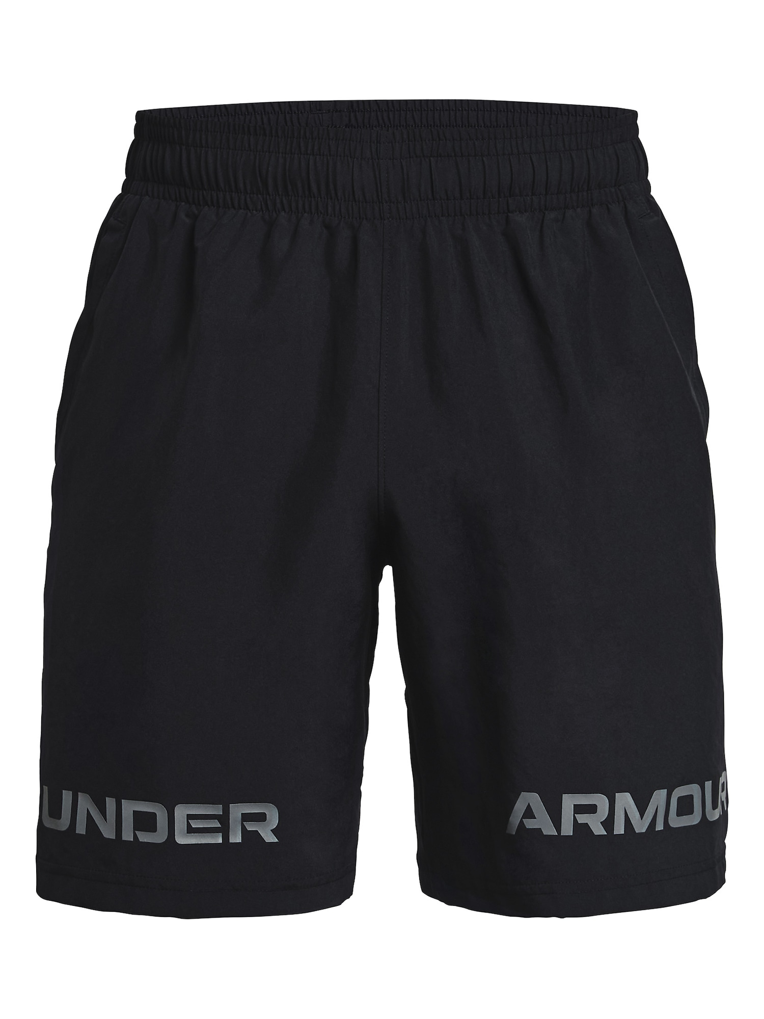 UNDER ARMOUR Športne hlače  siva / črna