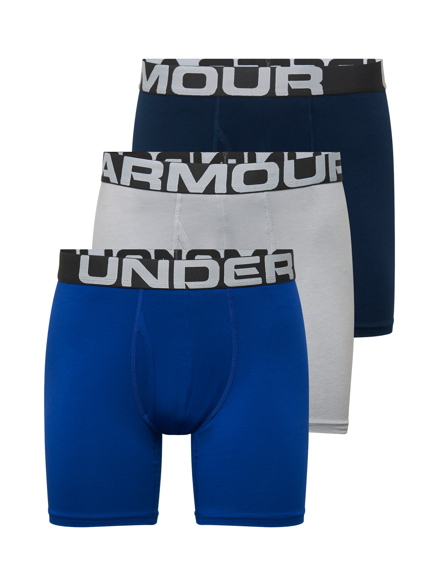 UNDER ARMOUR Športne spodnjice  modra / nočno modra / siva