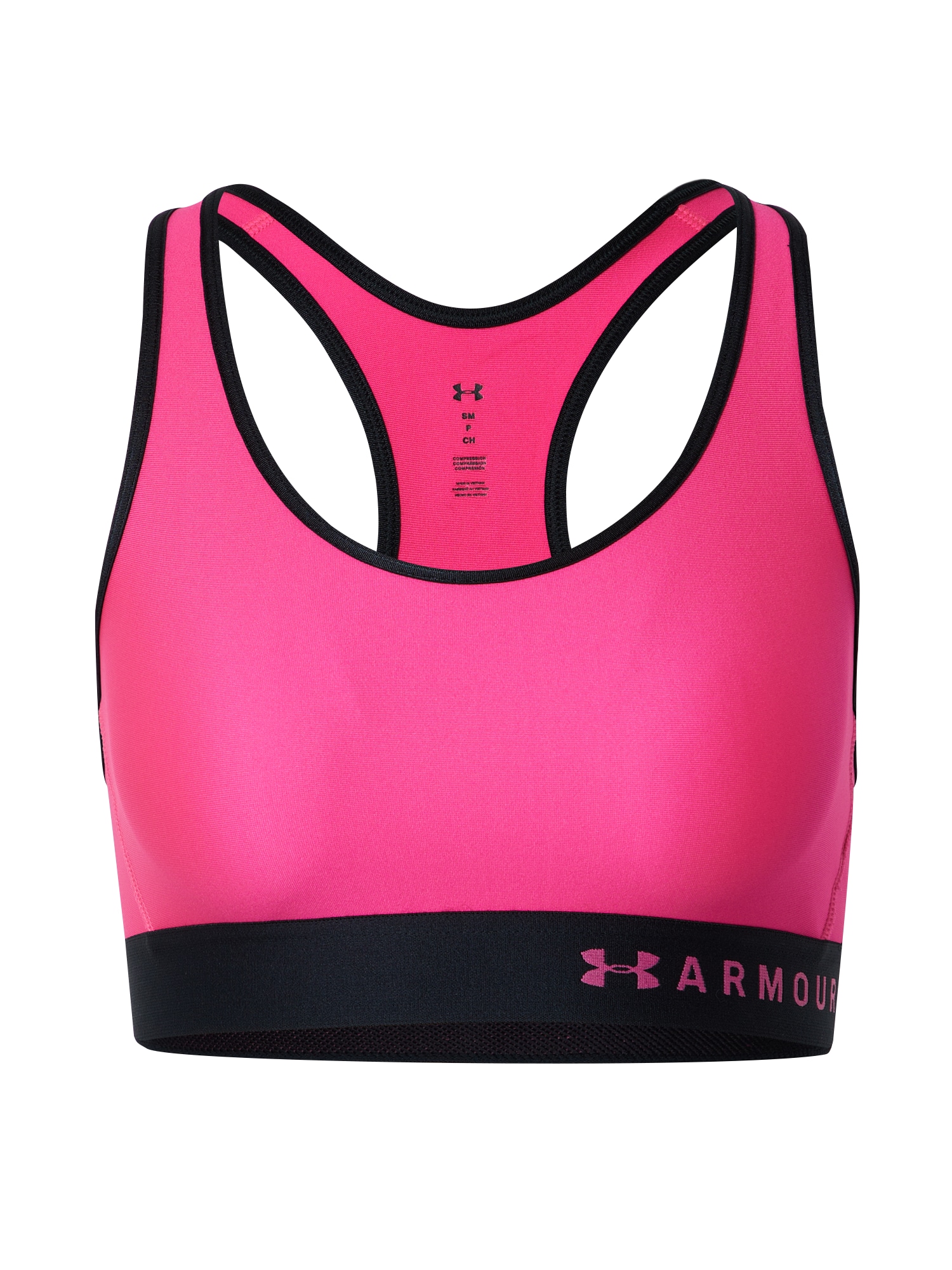 UNDER ARMOUR Športni nederček 'Armour'  roza / črna