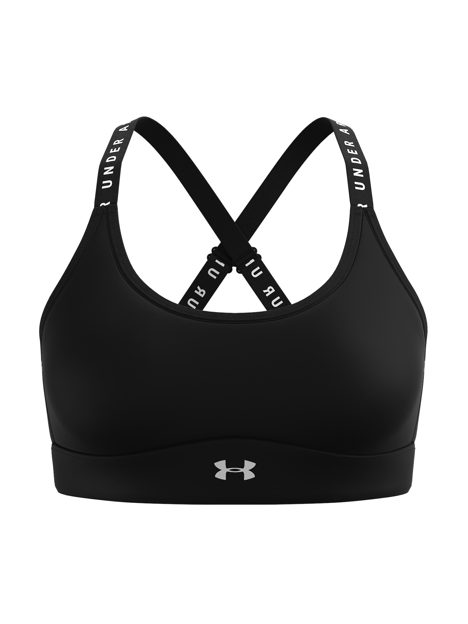 UNDER ARMOUR Športni nederček 'Infinity'  črna / bela