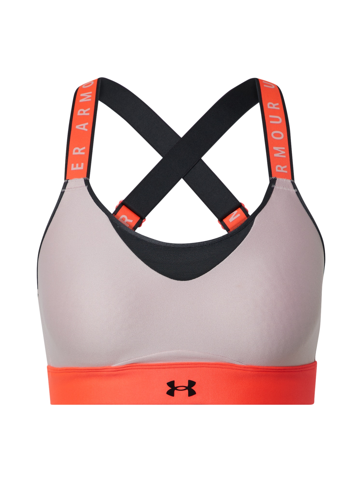 UNDER ARMOUR Športni nederček 'Infinity'  roza / črna