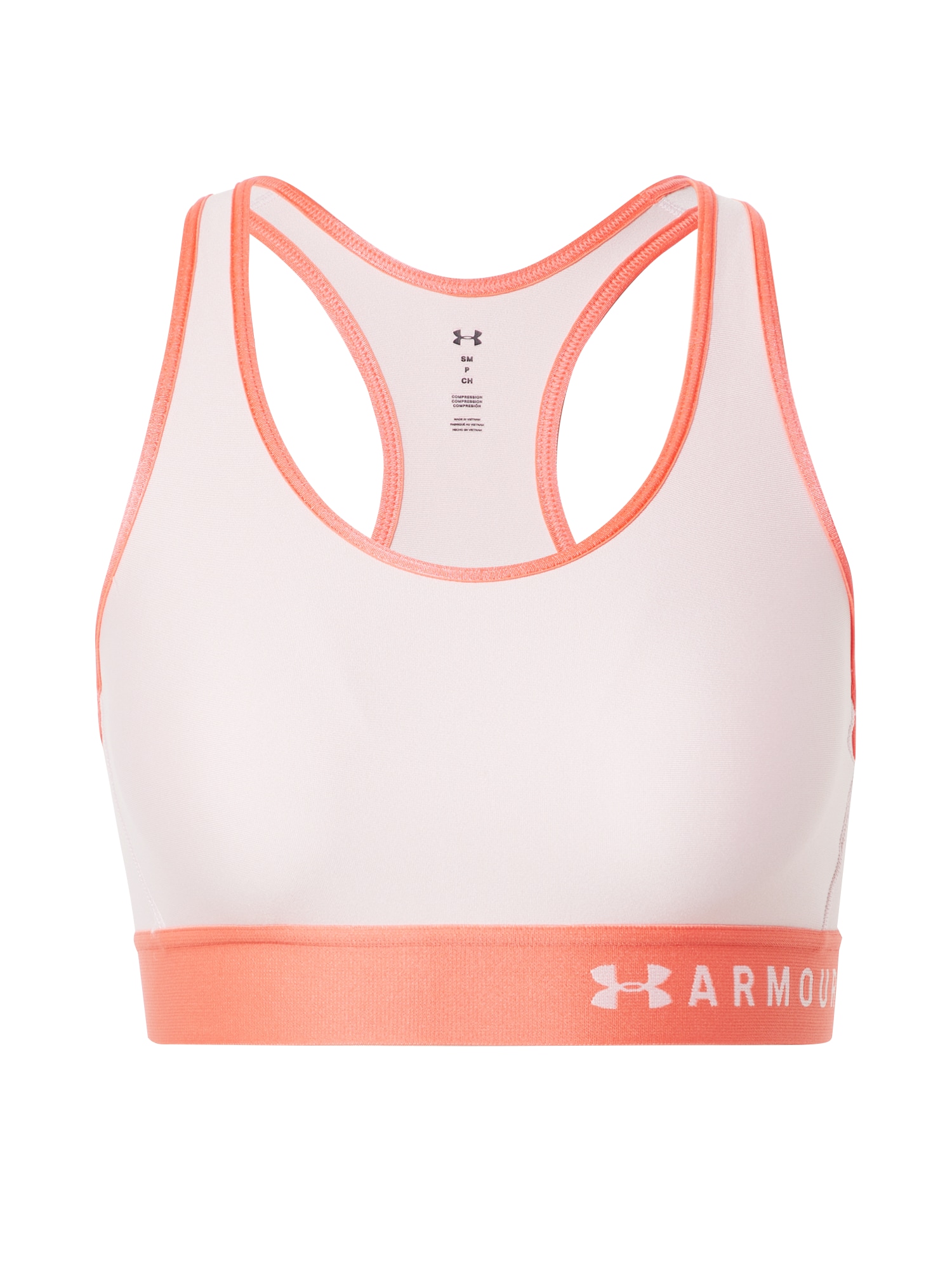 UNDER ARMOUR Športni nederček  korala / pastelno roza