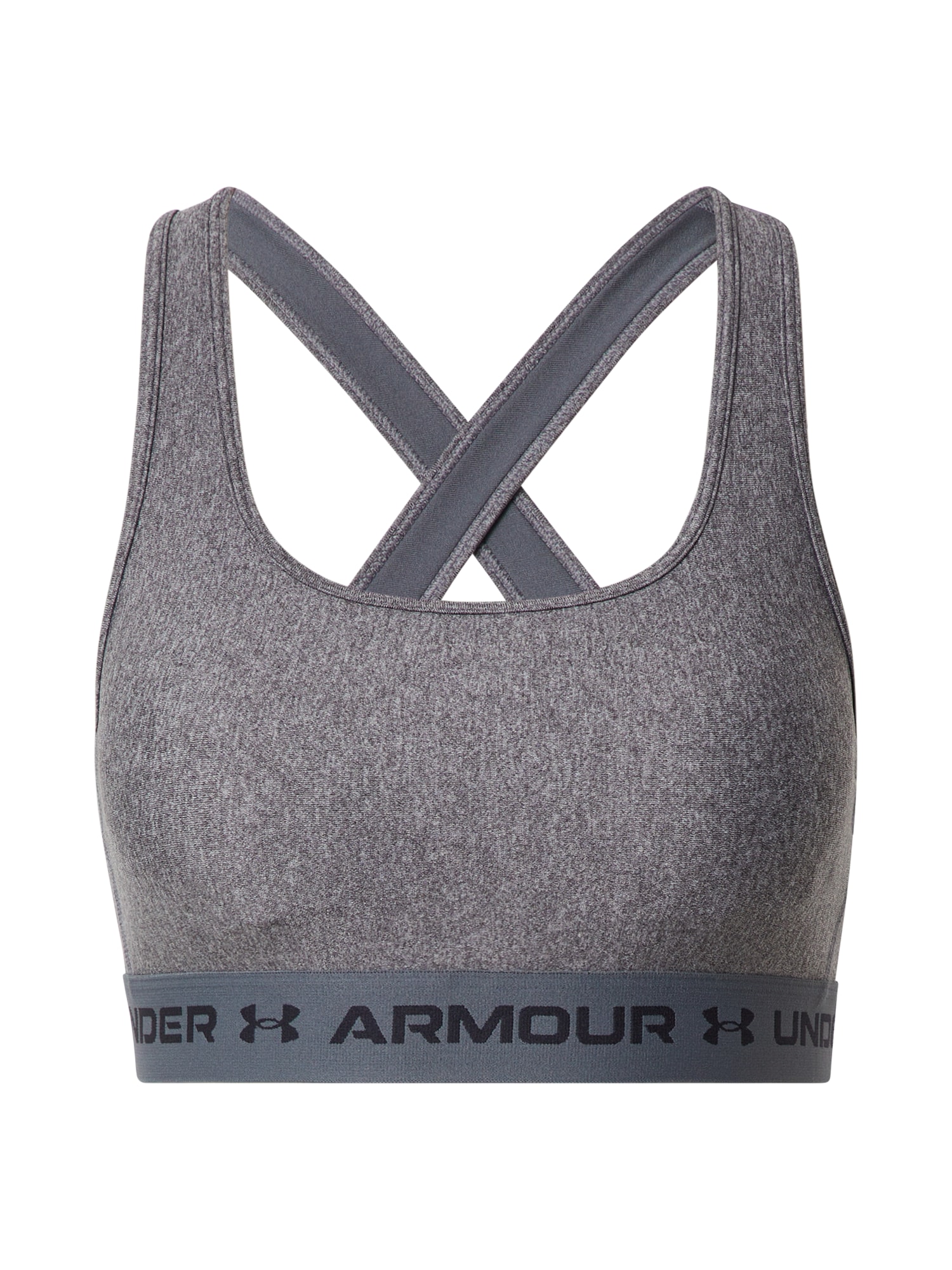 UNDER ARMOUR Športni nederček  srebrno-siva / pegasto siva / črna