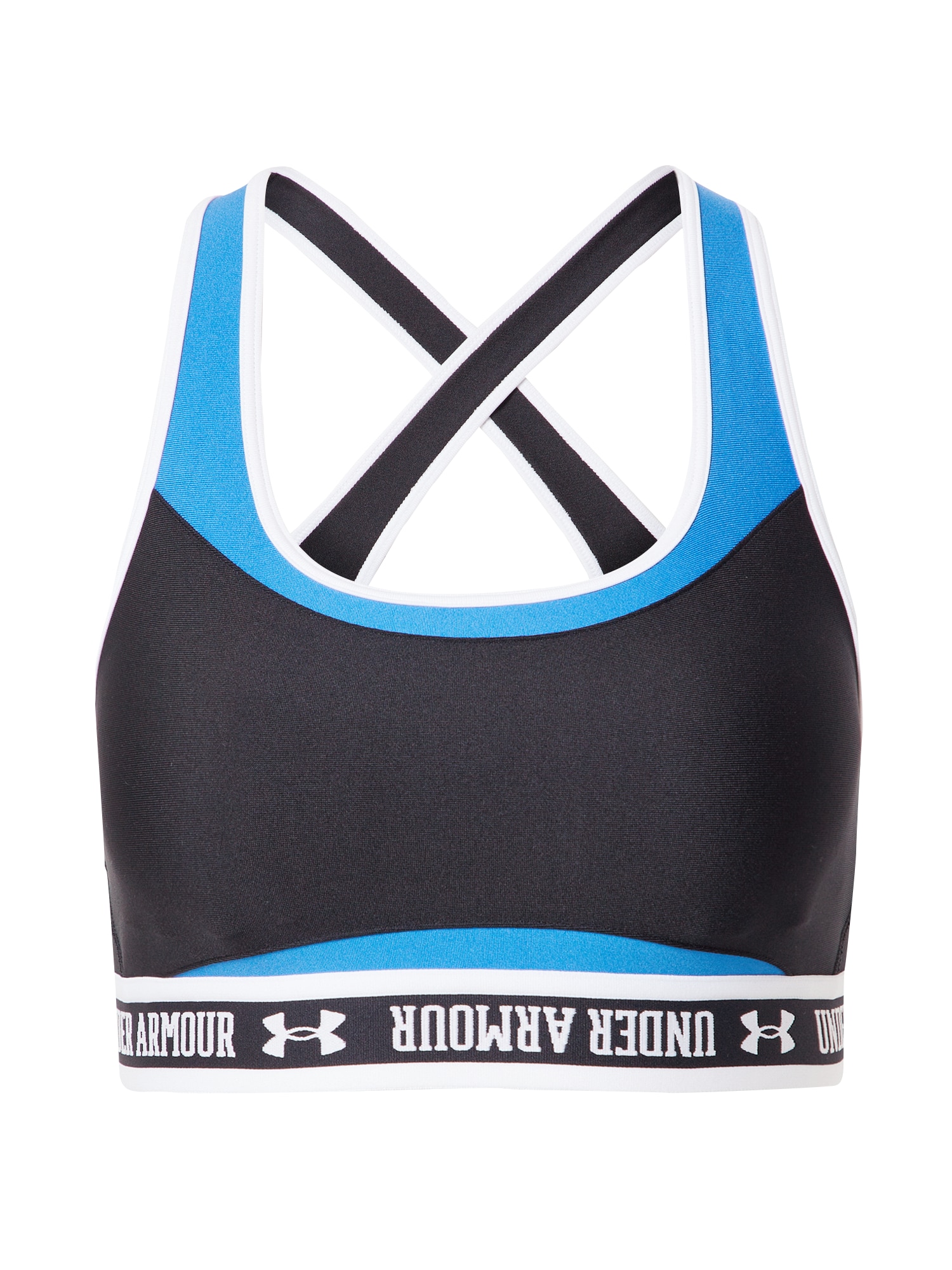 UNDER ARMOUR Športni nederček  svetlo modra / črna / bela