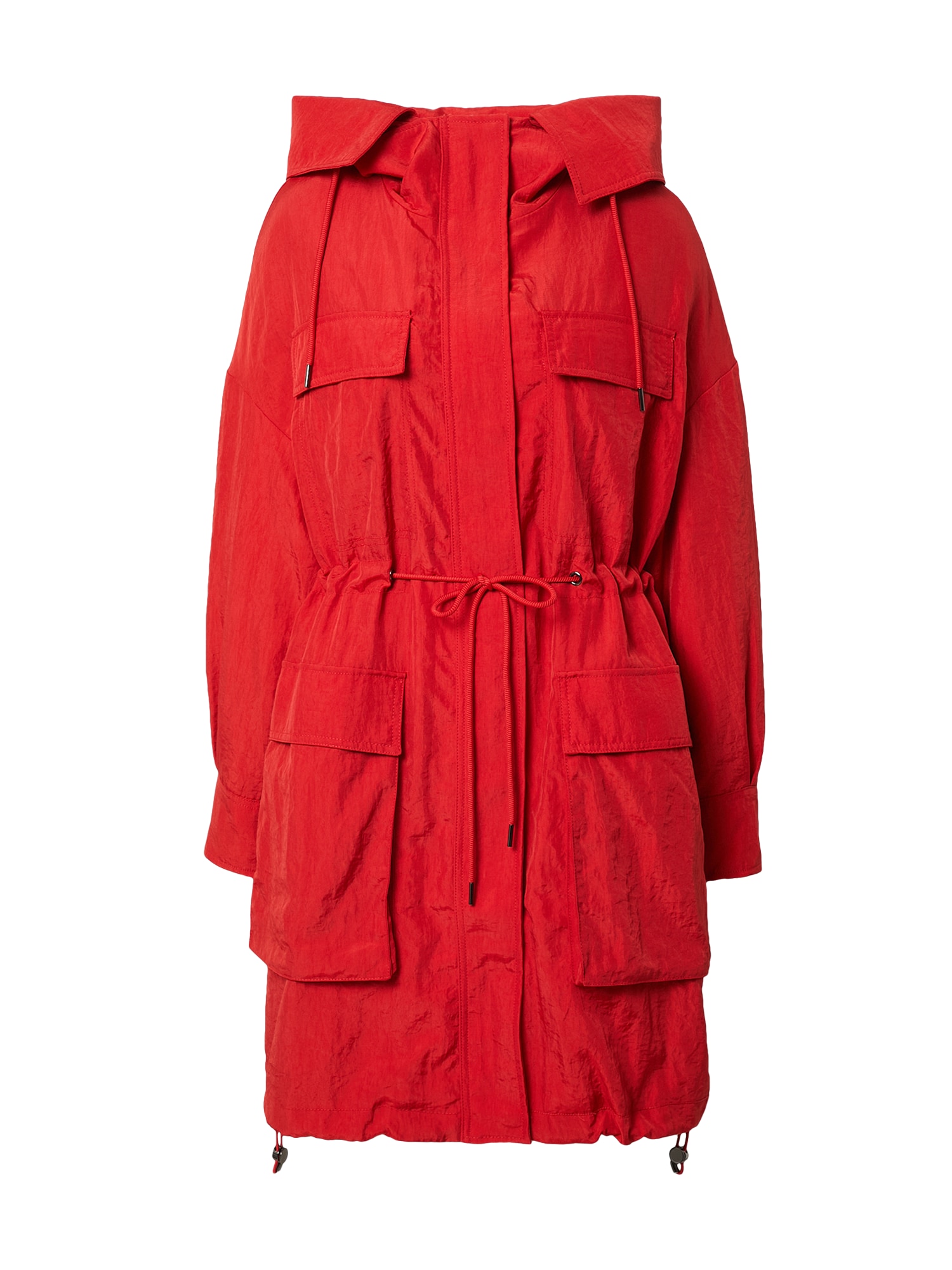 UNITED COLORS OF BENETTON Prehodna jakna  rdeča