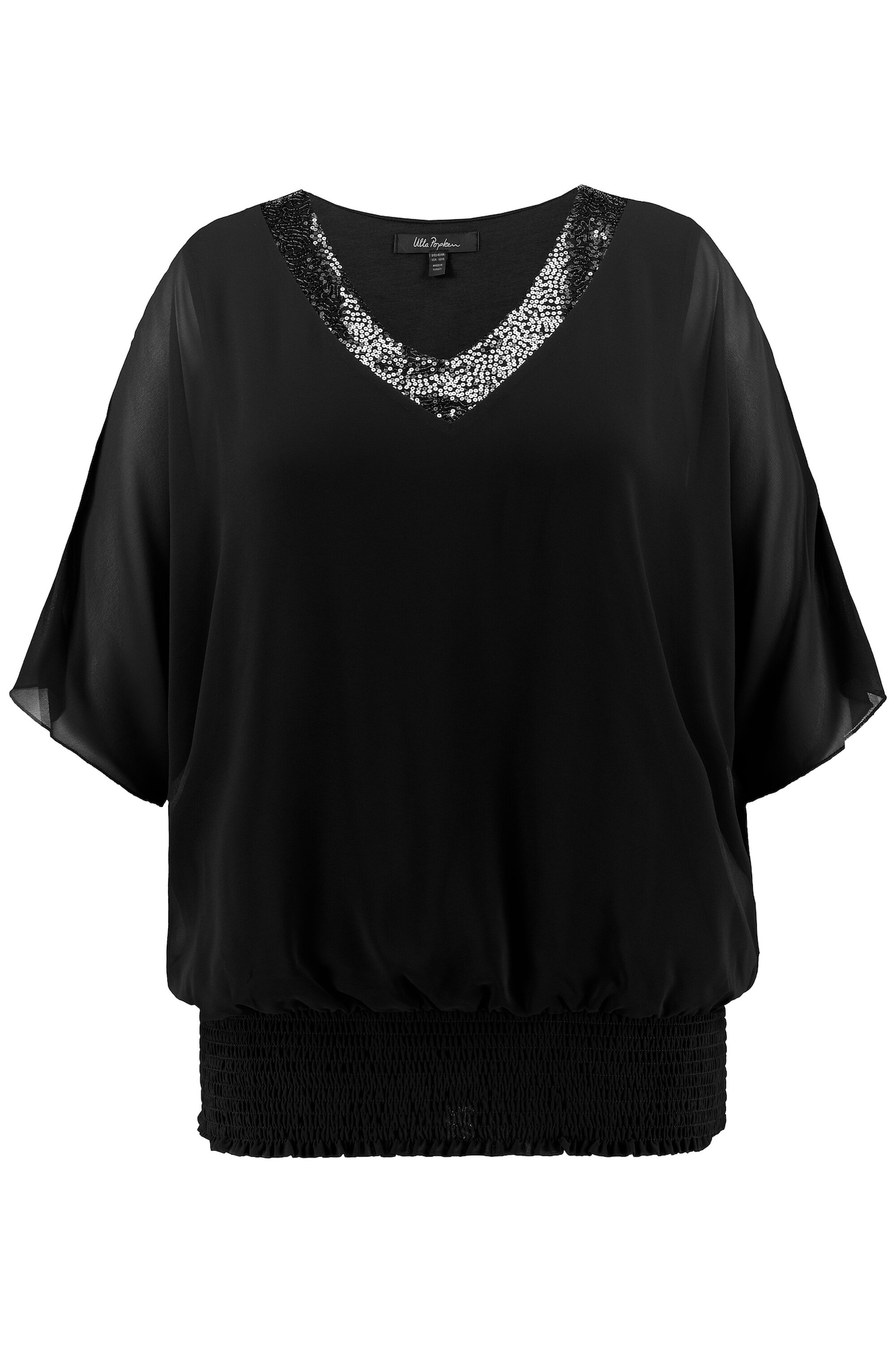 Ulla Popken Bluza  črna