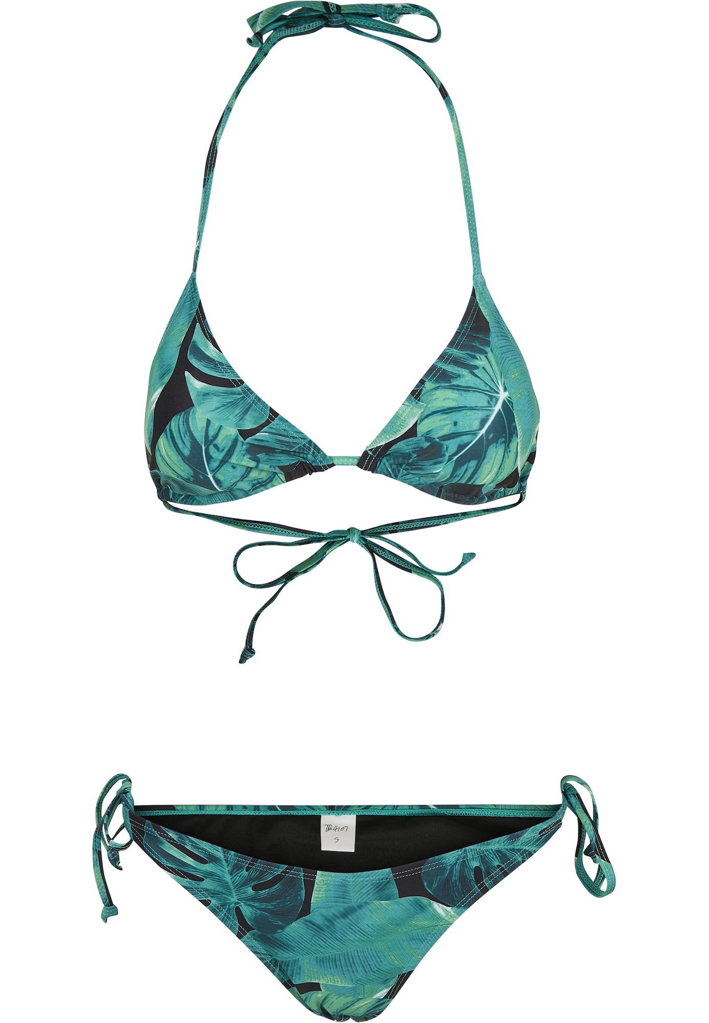 Urban Classics Bikini  petrol / žad / črna