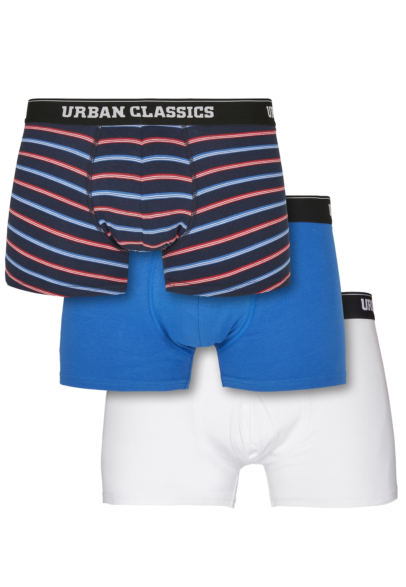 Urban Classics Boksarice  mornarska / nočno modra / nebeško modra / rdeča / naravno bela
