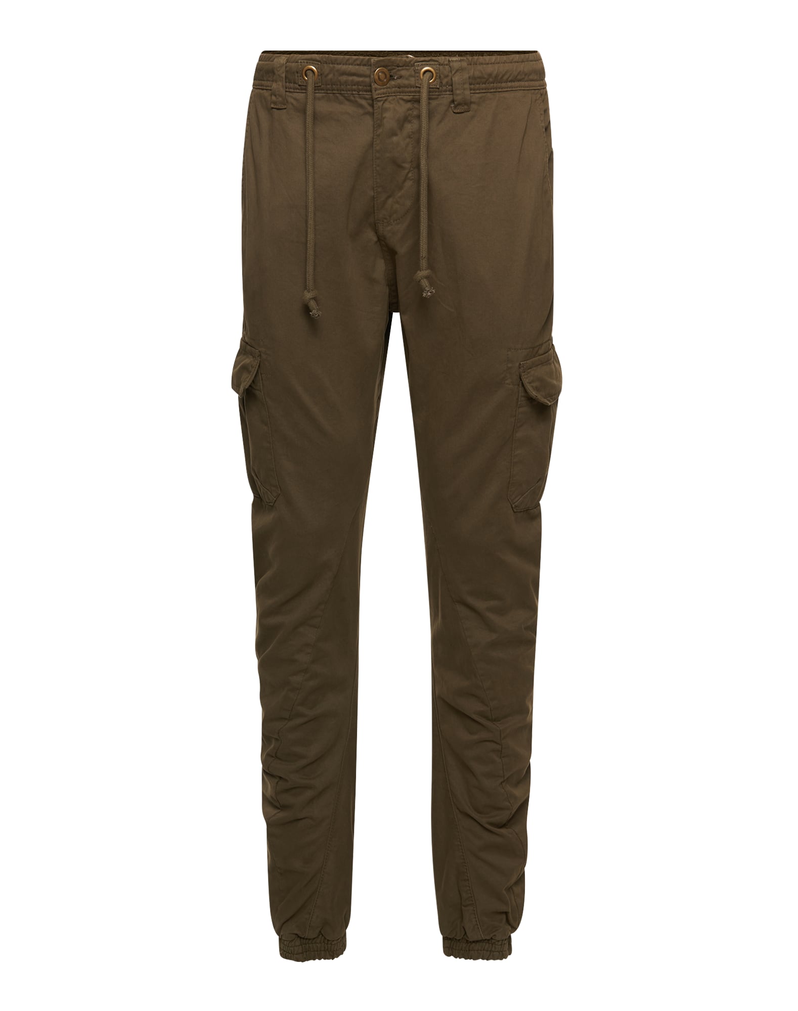 Urban Classics Kargo hlače  temno rjava