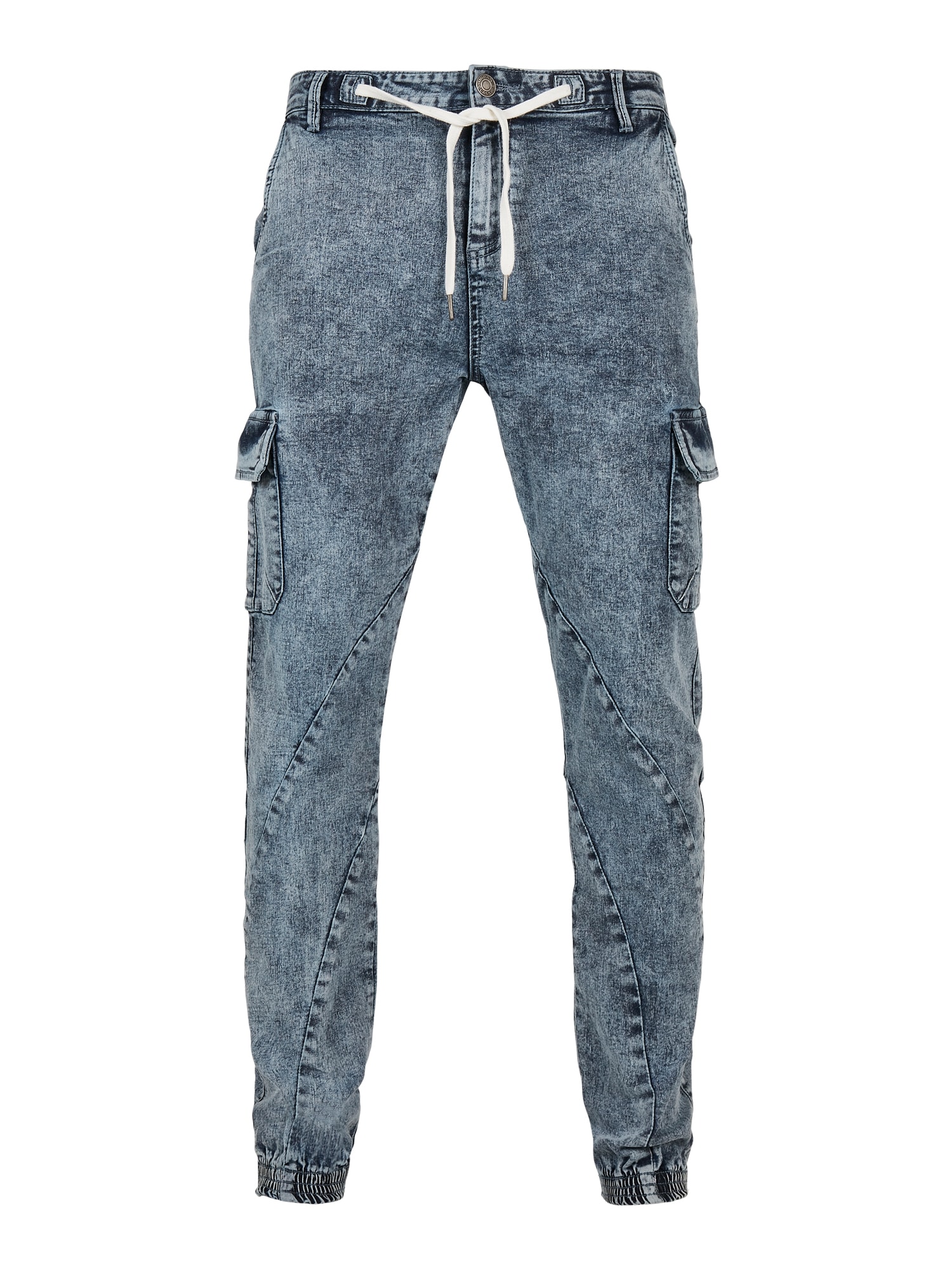 Urban Classics Kargo kavbojke  moder denim