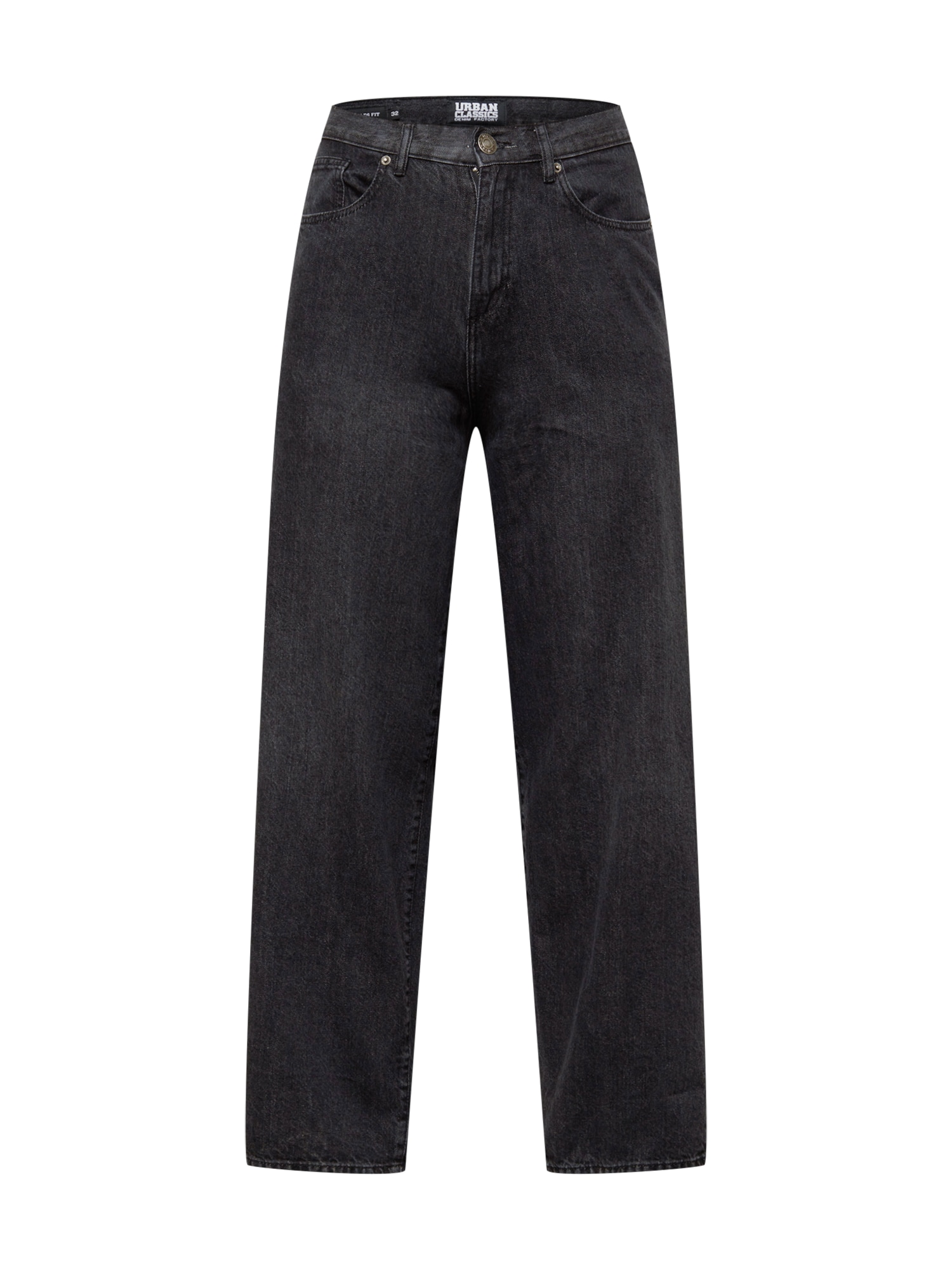 Urban Classics Kavbojke  črn denim
