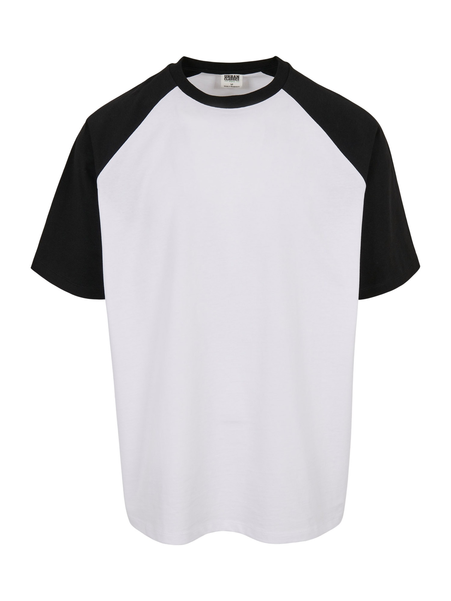 Urban Classics Majica  črna / bela