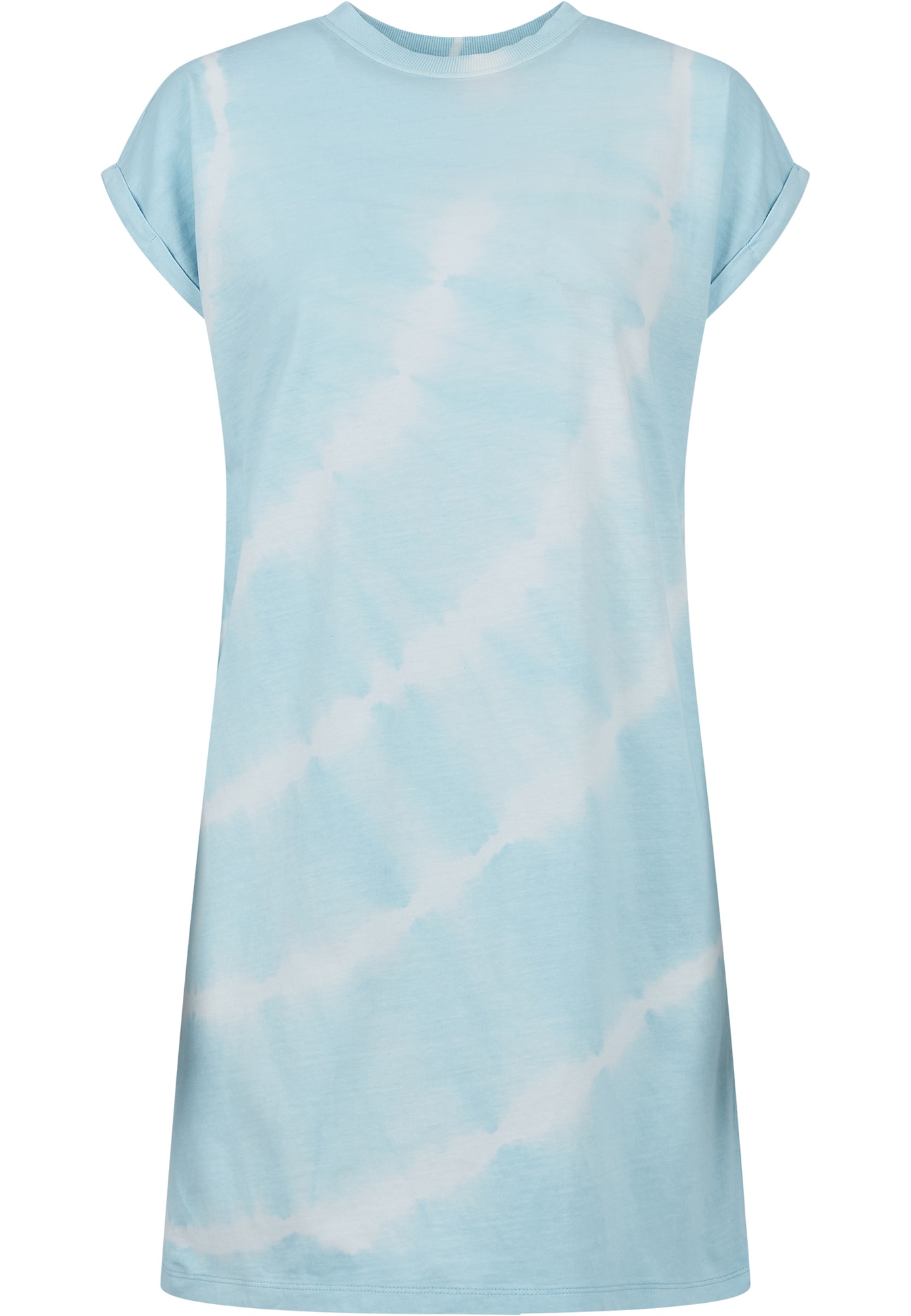 Urban Classics Obleka 'Tie Dye'  modra / bela