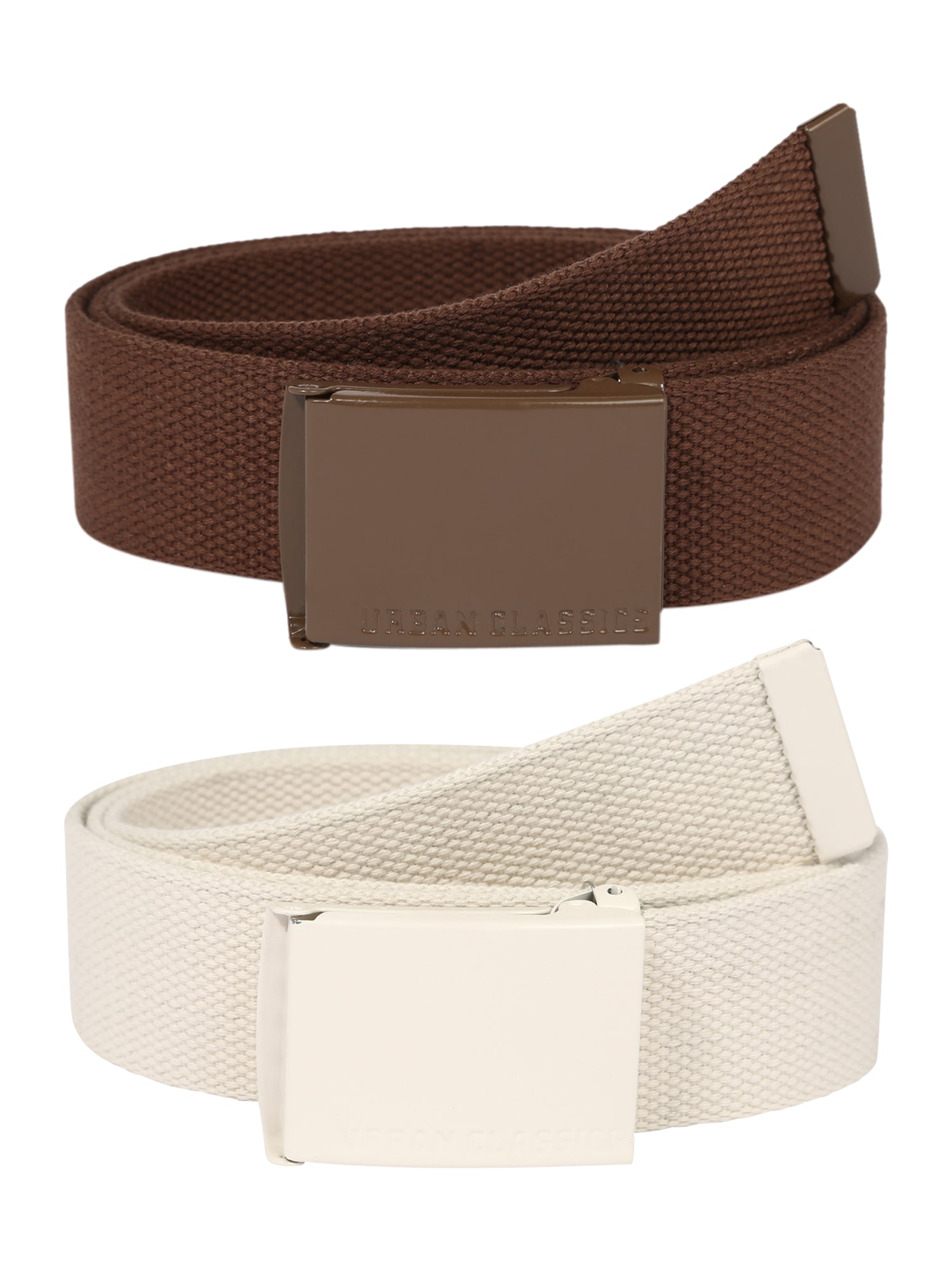 Urban Classics Pas  temno rjava / bela