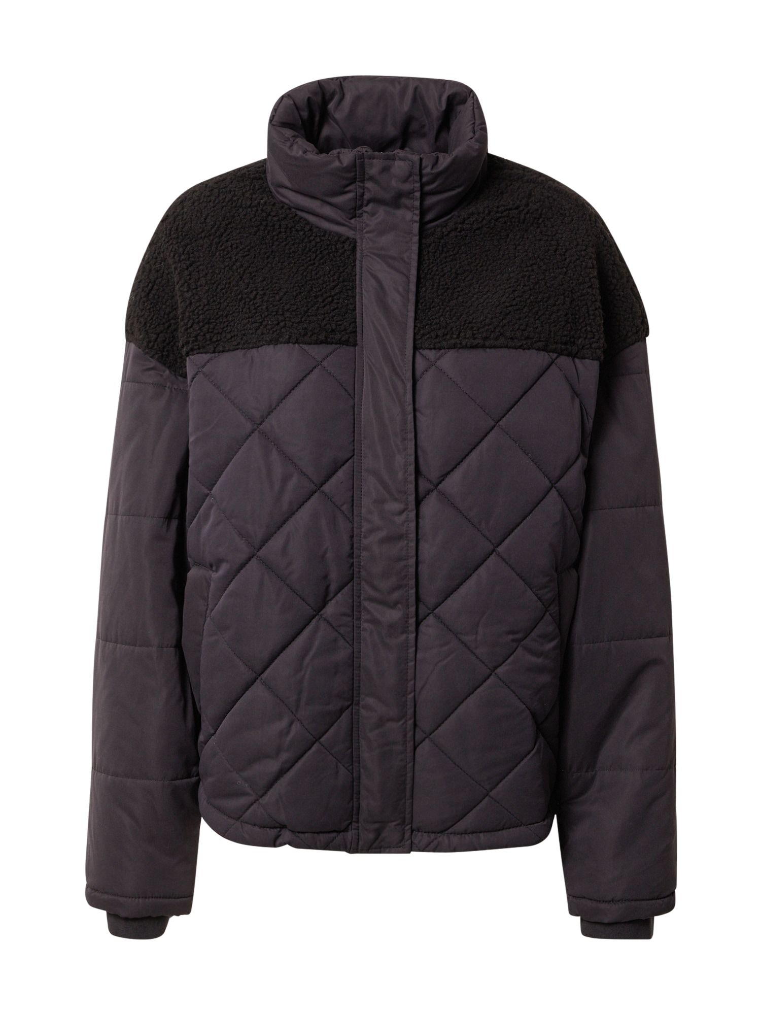 Urban Classics Prehodna jakna 'Diamond Quilt'  črna