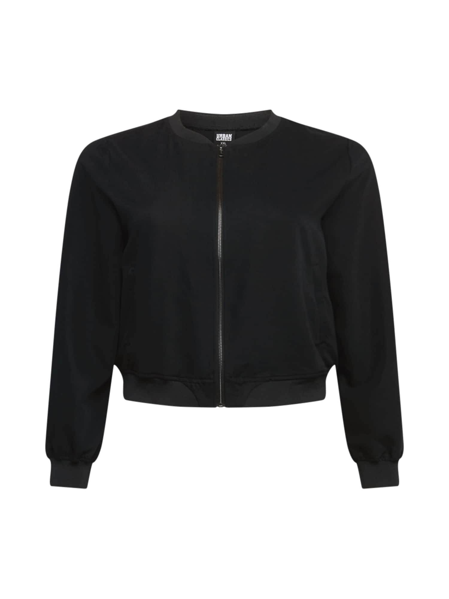 Urban Classics Prehodna jakna  črna