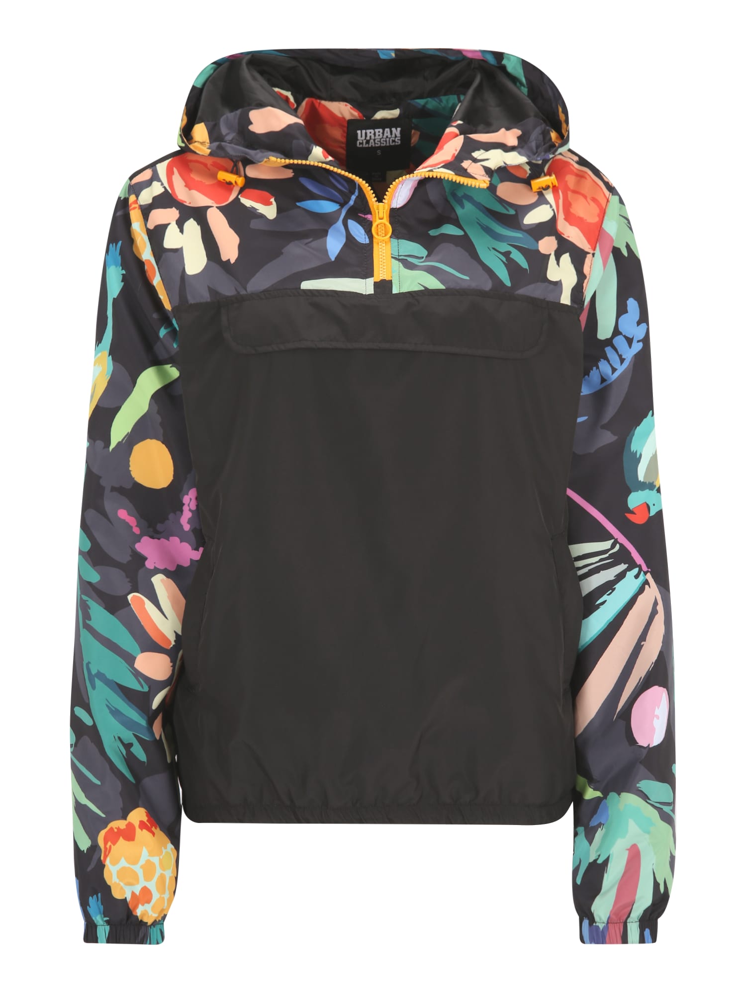 Urban Classics Prehodna jakna  rumena / meta / pastelno zelena / roza / črna