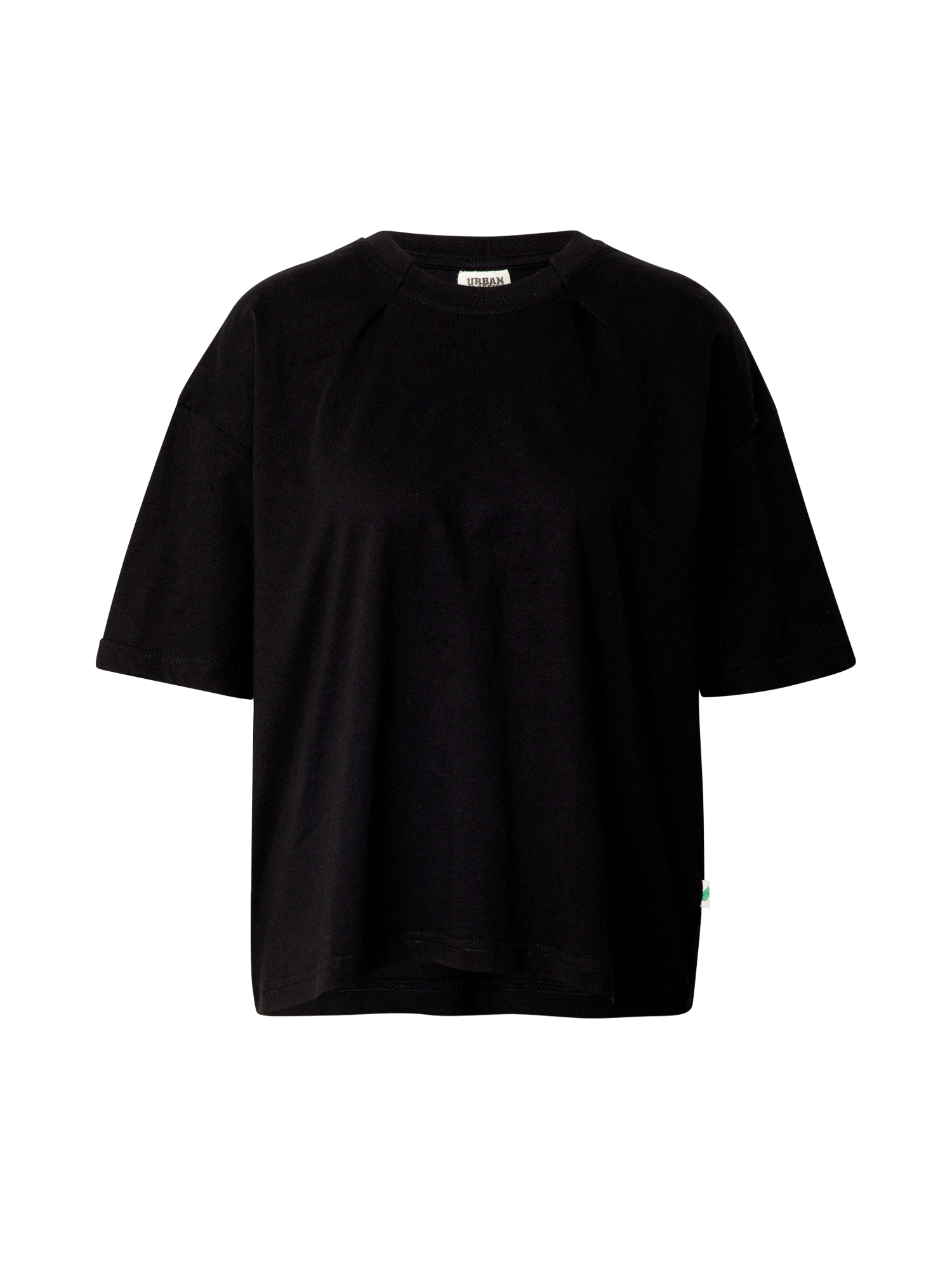 Urban Classics Široka majica  črna